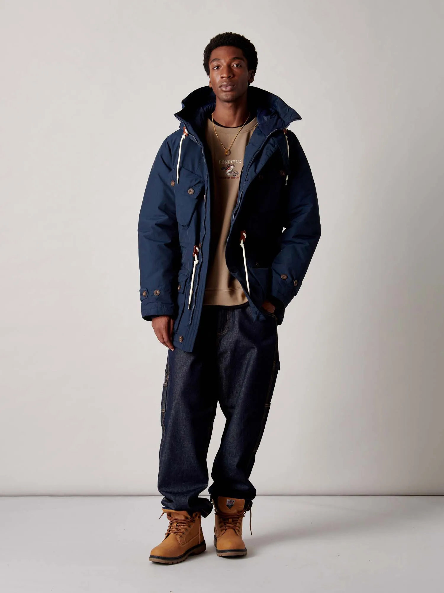 Mountain Parka in Navy Blue sold by Penfield product image thumbnail 3