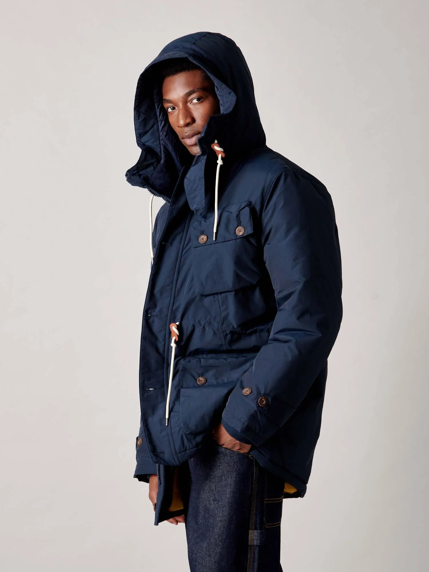 Mountain Parka in Navy Blue sold by Penfield product image thumbnail 4