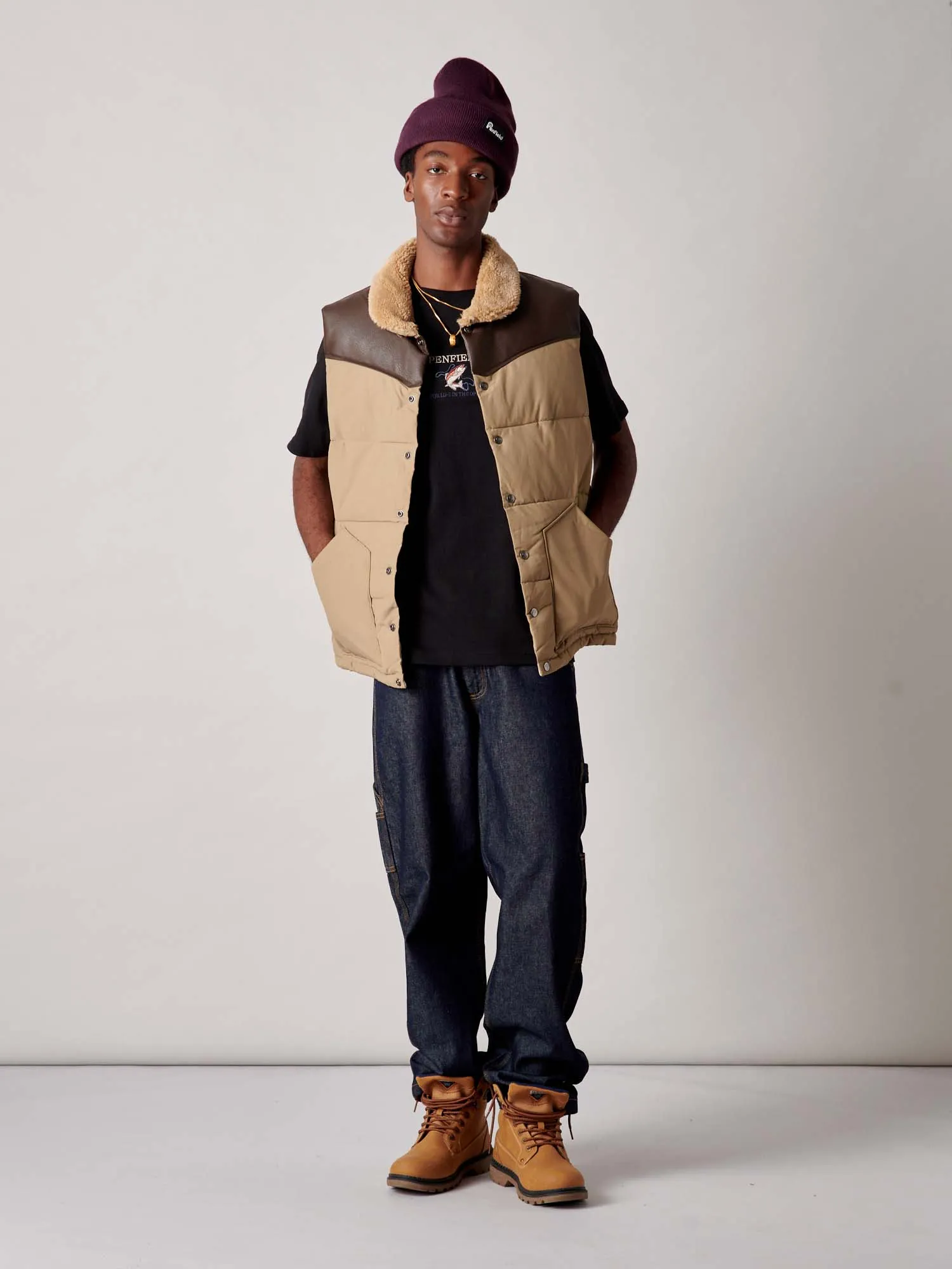 Rockwool Vest in Lead Gray sold by Penfield product image thumbnail 3