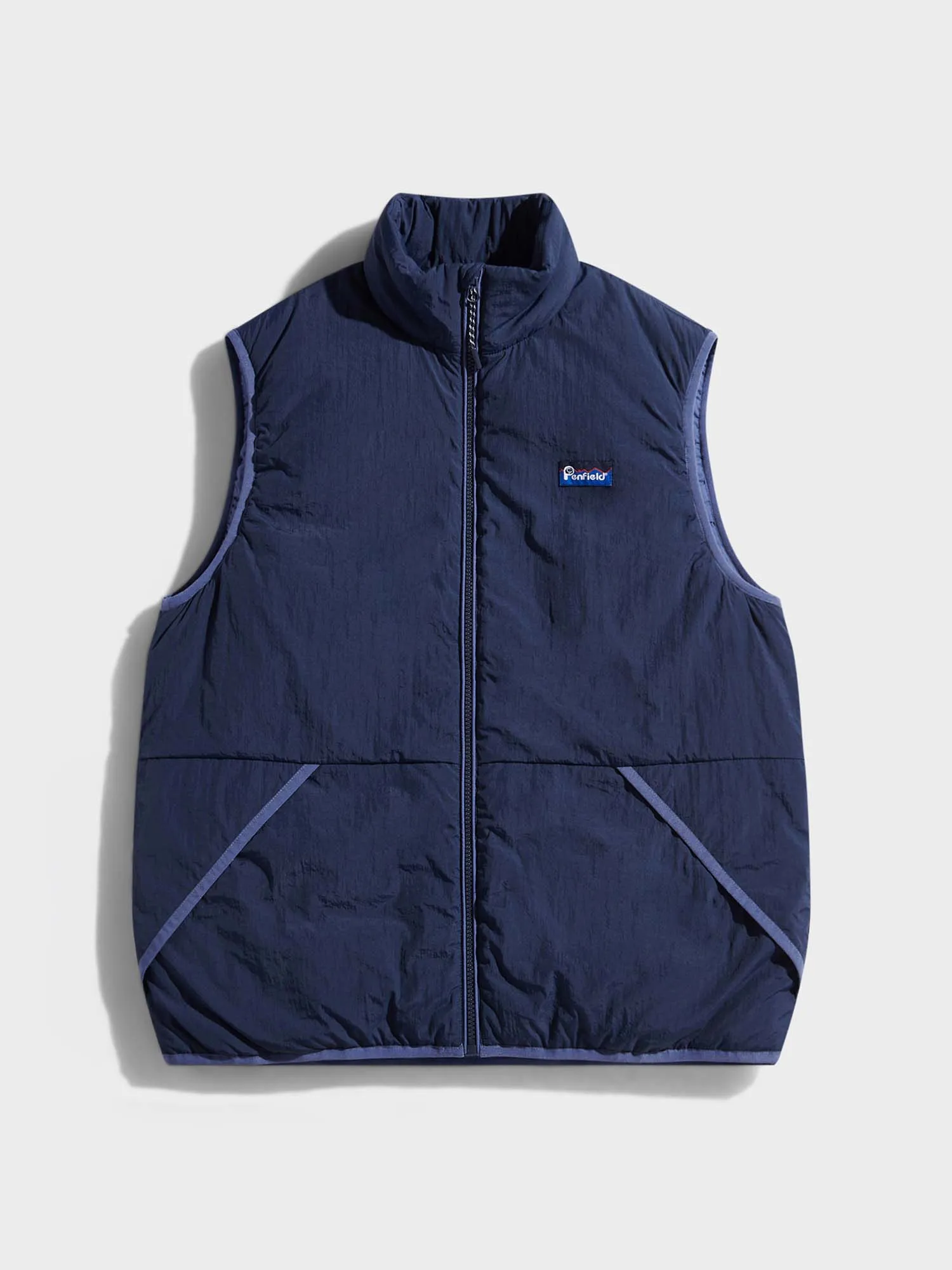 Assabet Flat Vest in Navy Blue sold by Penfield