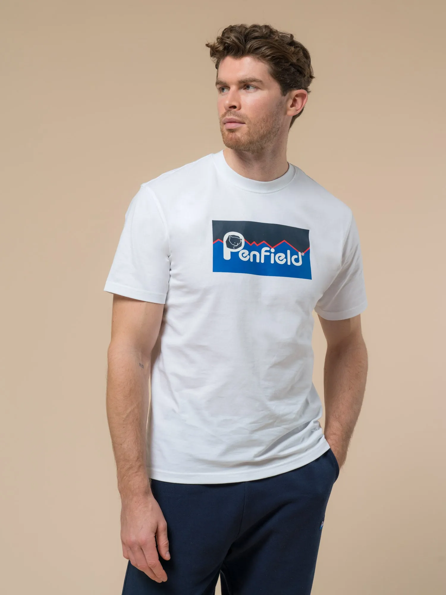 Original Large Logo T-Shirt in Bright White sold by Penfield product image thumbnail 2