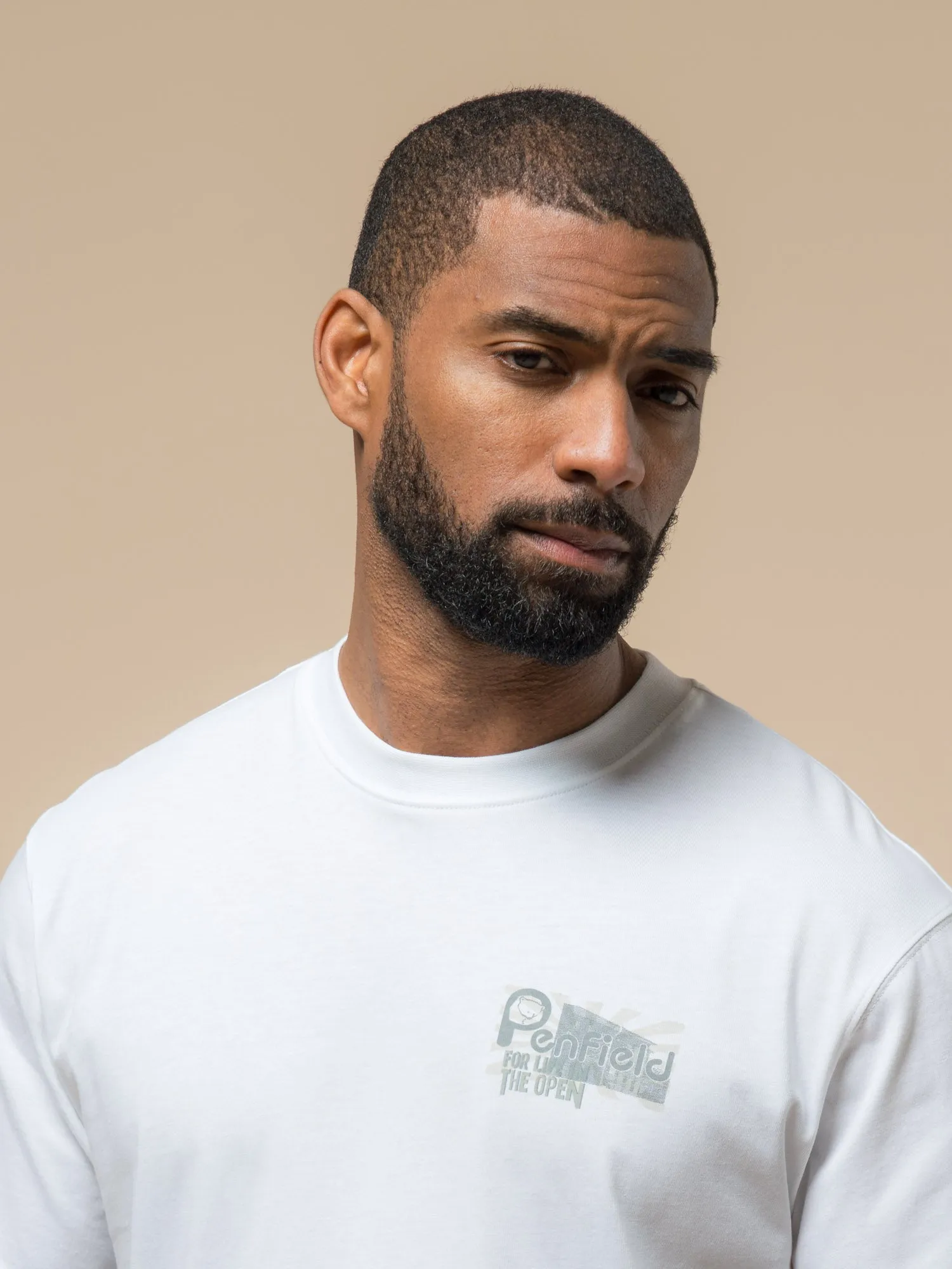 50th Anniversary Photo Print T-Shirt in Bright White sold by Penfield product image thumbnail 4