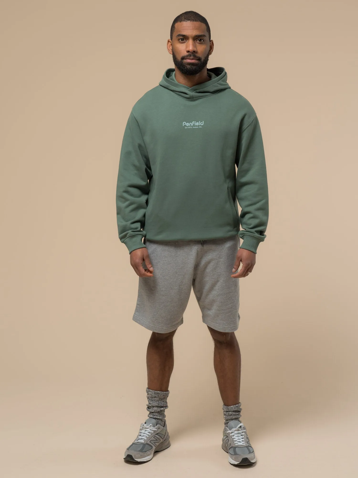 Circle Landscape Hoodie in Dark Forest sold by Penfield product image thumbnail 5