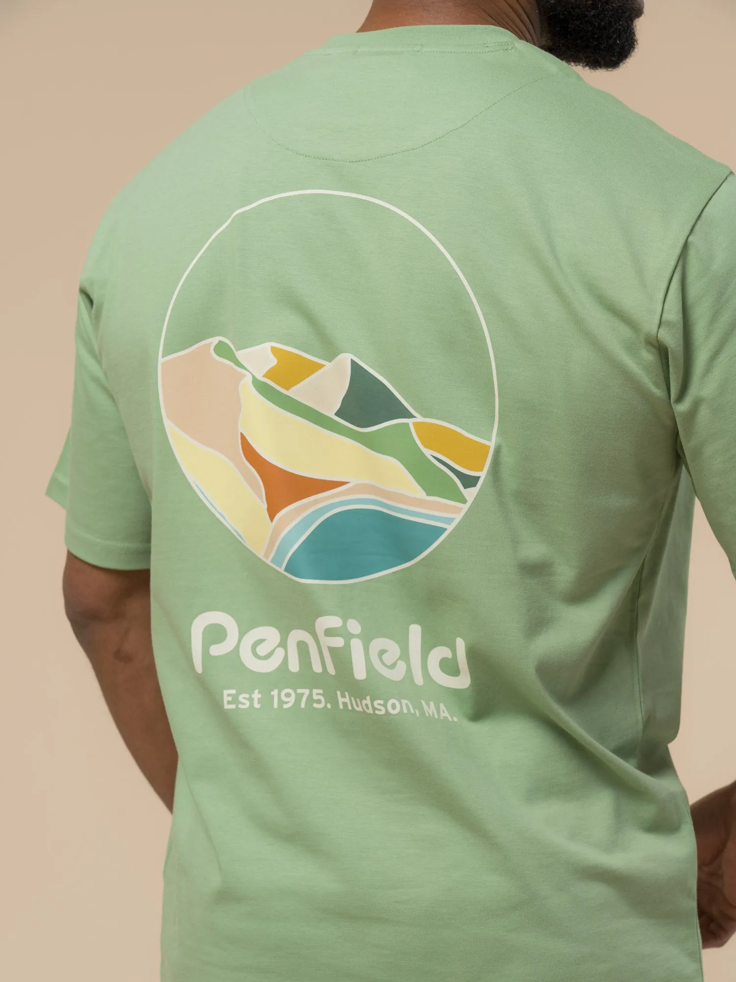Circle Landscape T-Shirt in Mistletoe sold by Penfield product image thumbnail 2