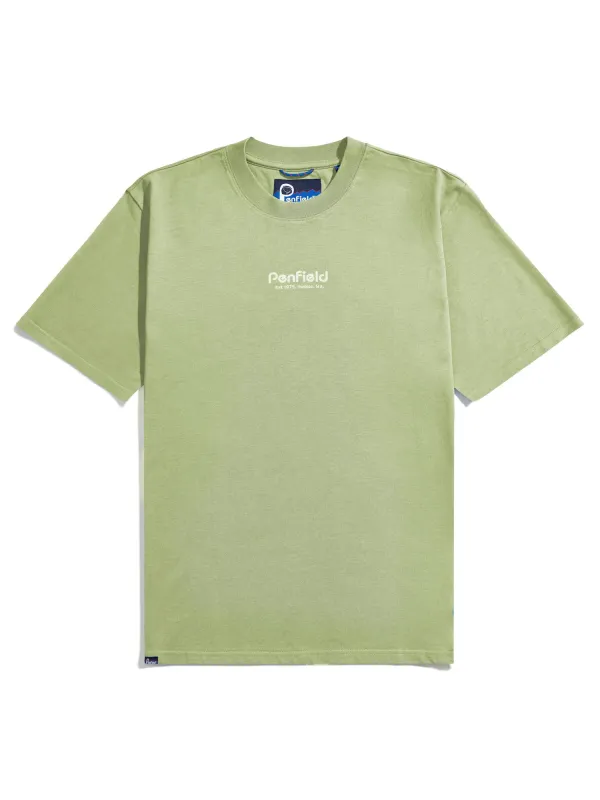 Circle Landscape T-Shirt in Mistletoe sold by Penfield