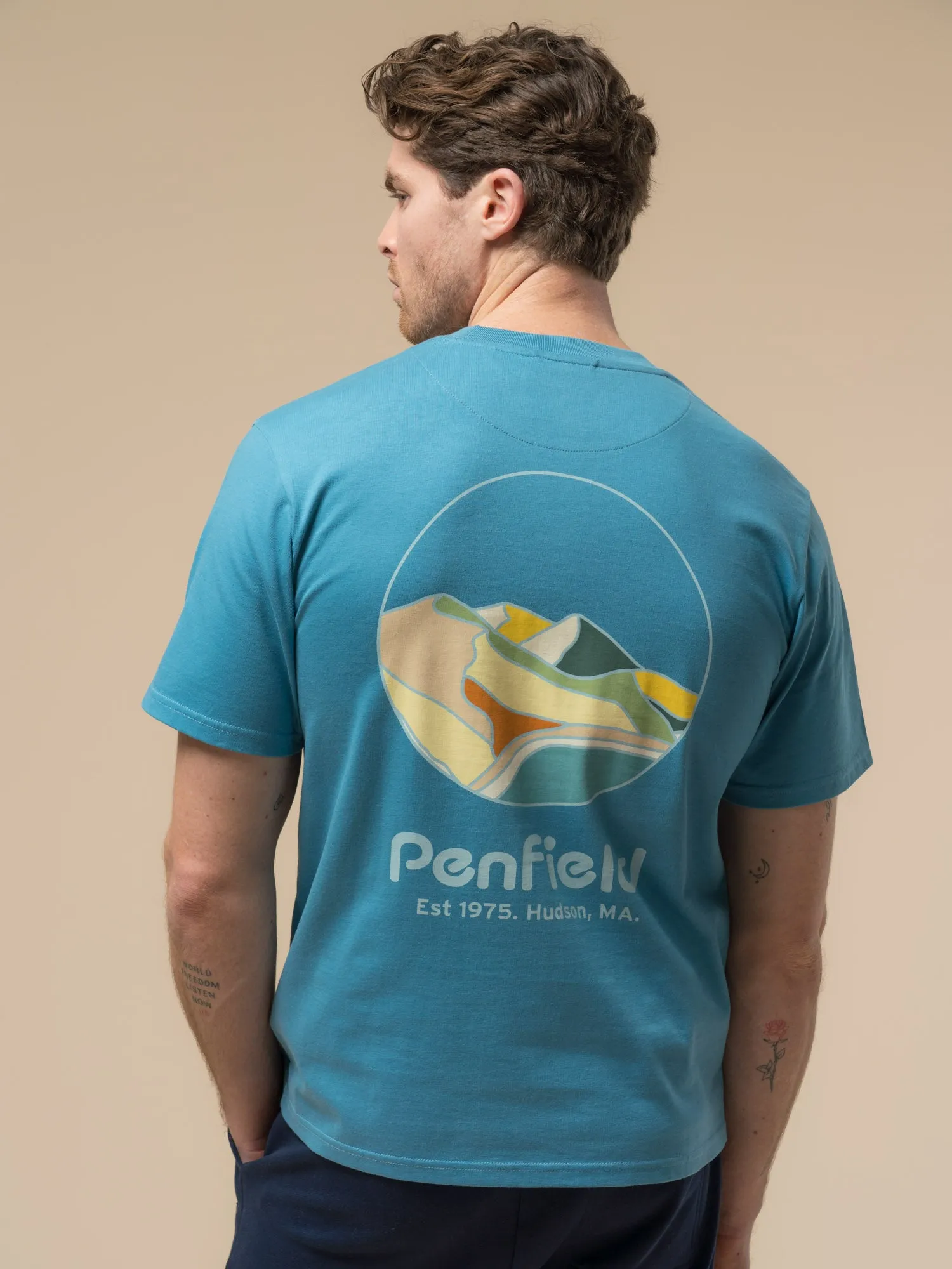 Circle Landscape T-Shirt in Niagara sold by Penfield product image thumbnail 2