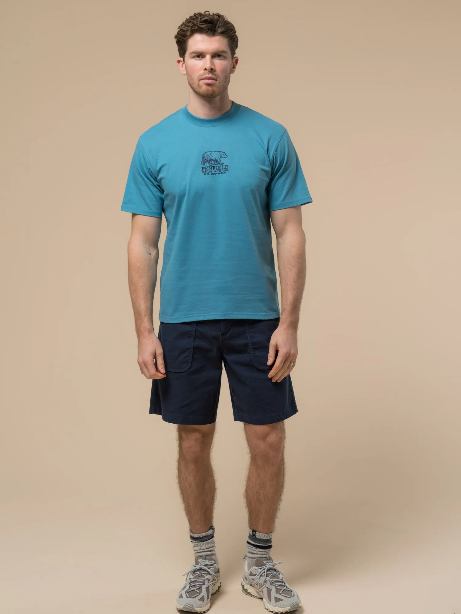 50th Anniversary Embroidered T-Shirt in Niagara sold by Penfield product image thumbnail 4