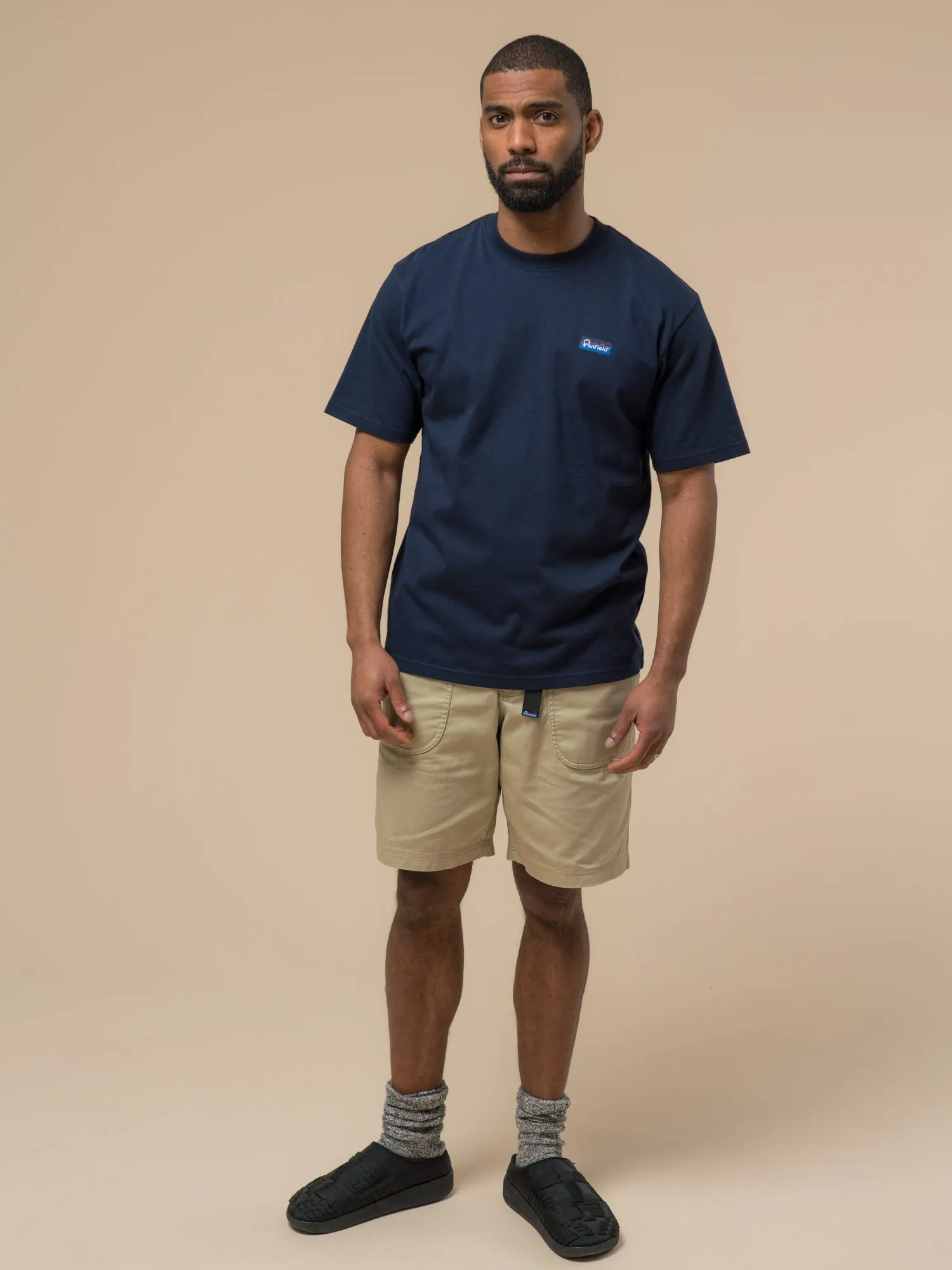 Fishing Bear T-Shirt in Navy Blue sold by Penfield product image thumbnail 5