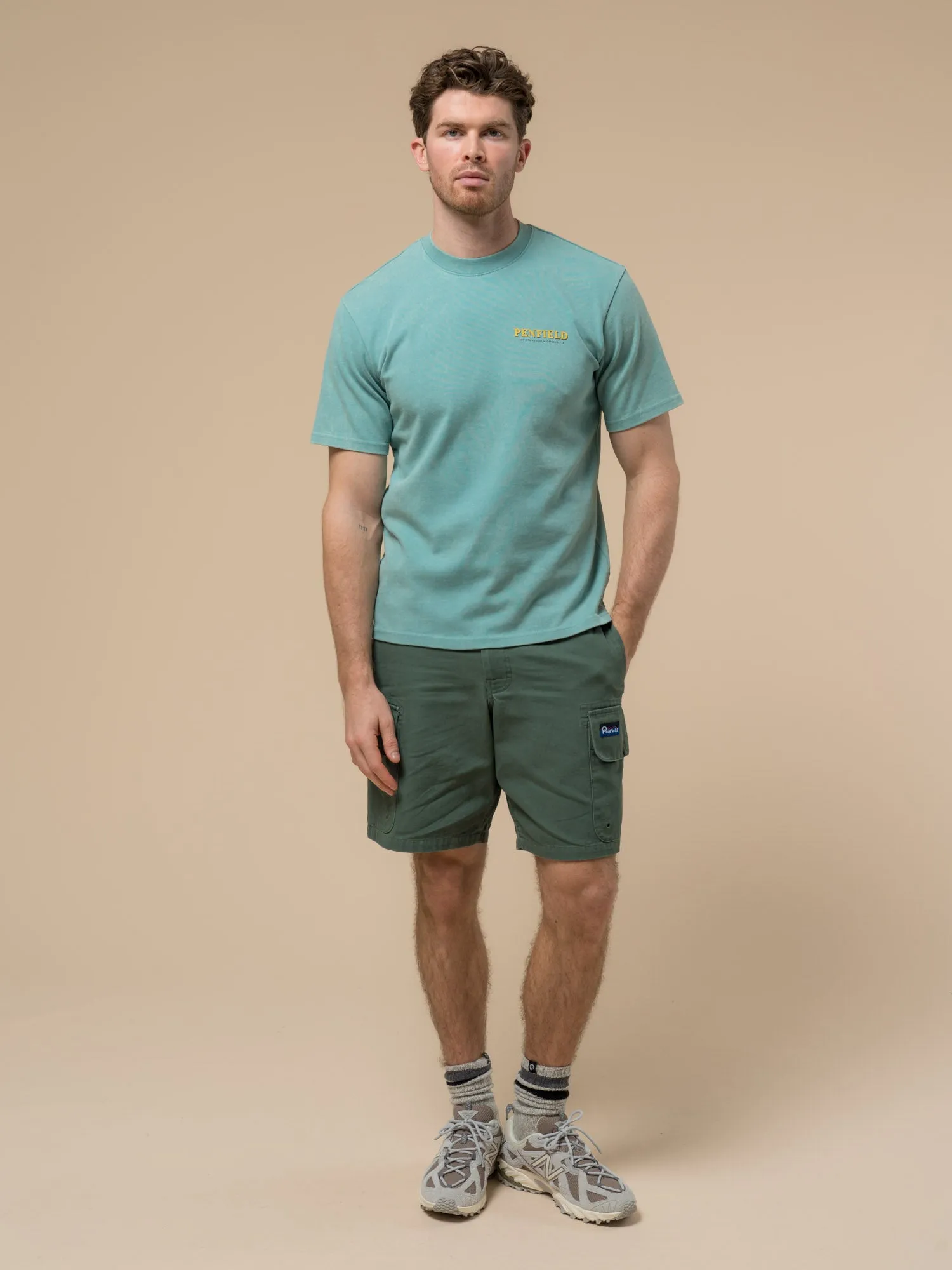 Whale Scene T-Shirt in Dusty Turquoise sold by Penfield product image thumbnail 5