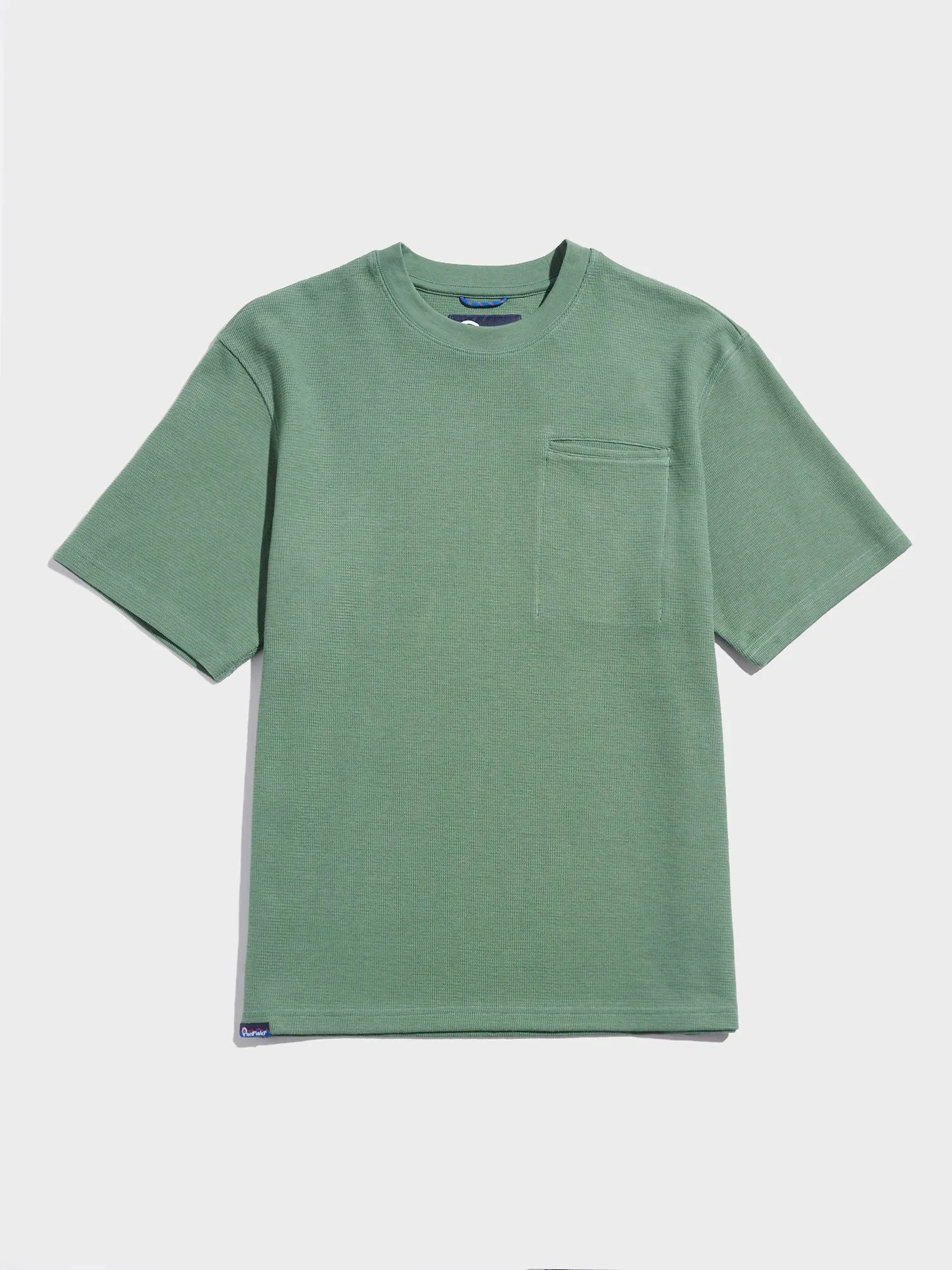 Pocket Double Rib T-Shirt in Dark Forest sold by Penfield