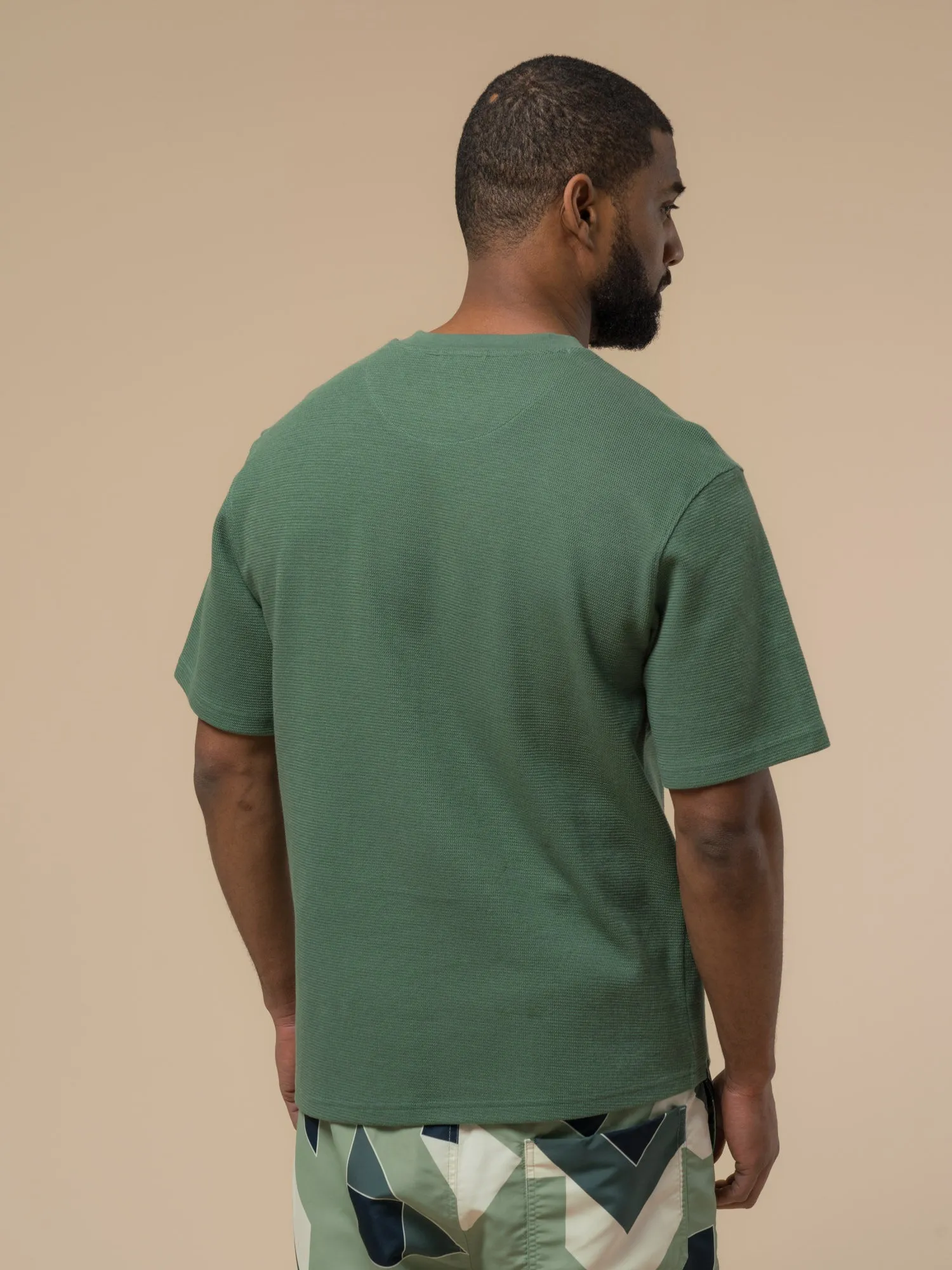 Pocket Double Rib T-Shirt in Dark Forest sold by Penfield product image thumbnail 5