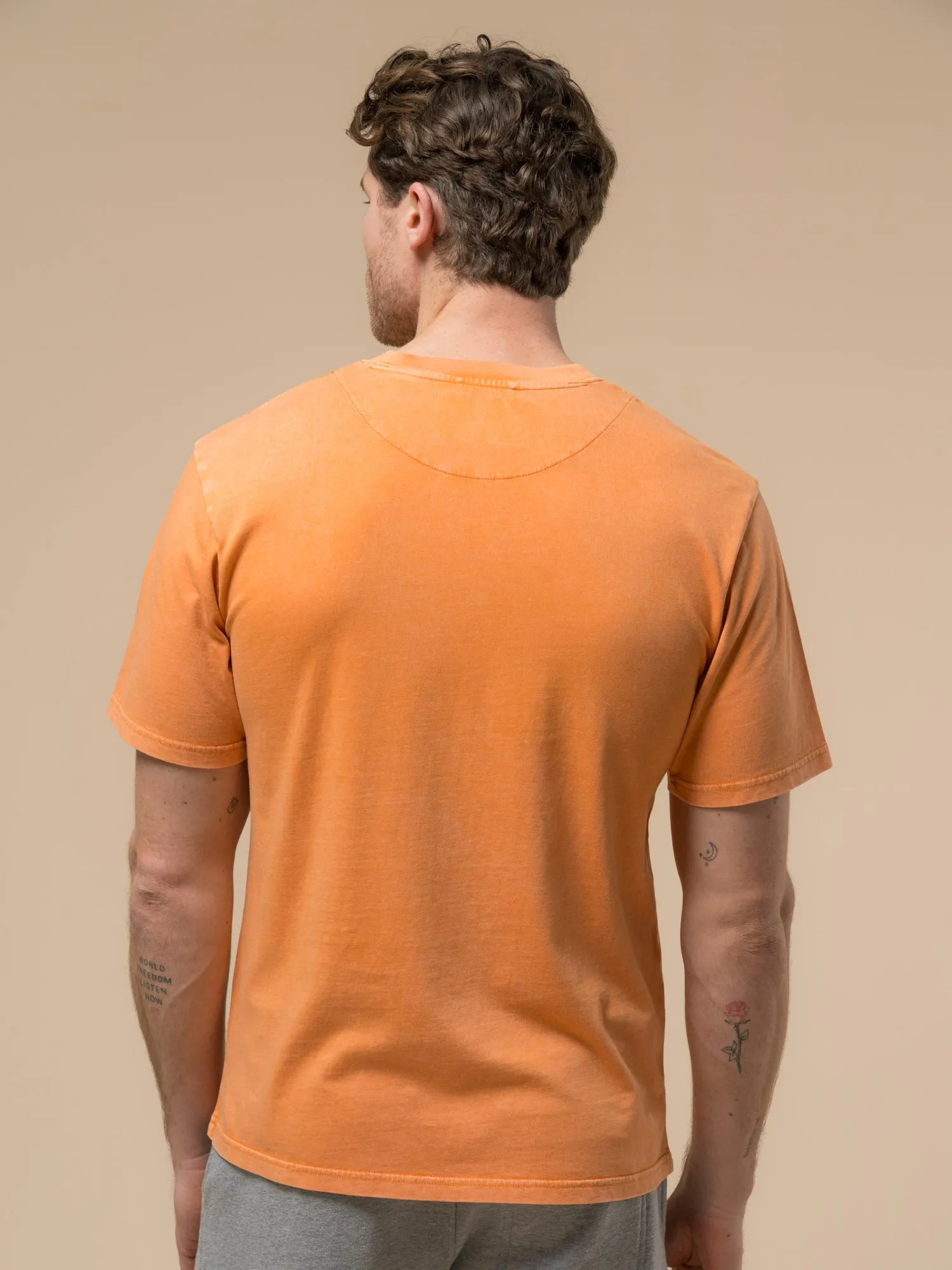 Retro Print T-Shirt in Golden Ochre sold by Penfield product image thumbnail 5