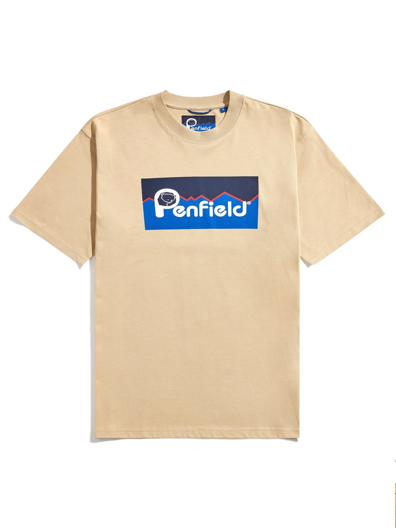 Original Large Logo T-Shirt in Fields Of Rye sold by Penfield