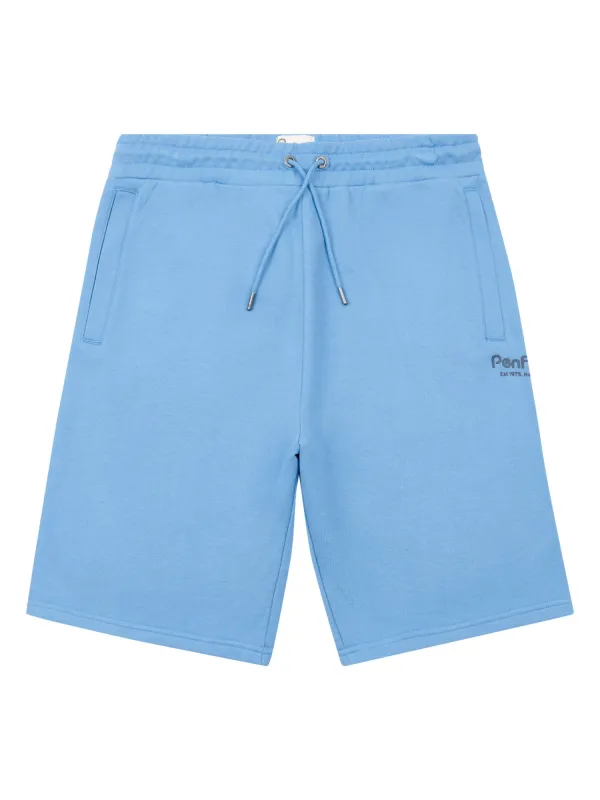 Hudson Script Sweat Short in Riviera sold by Penfield