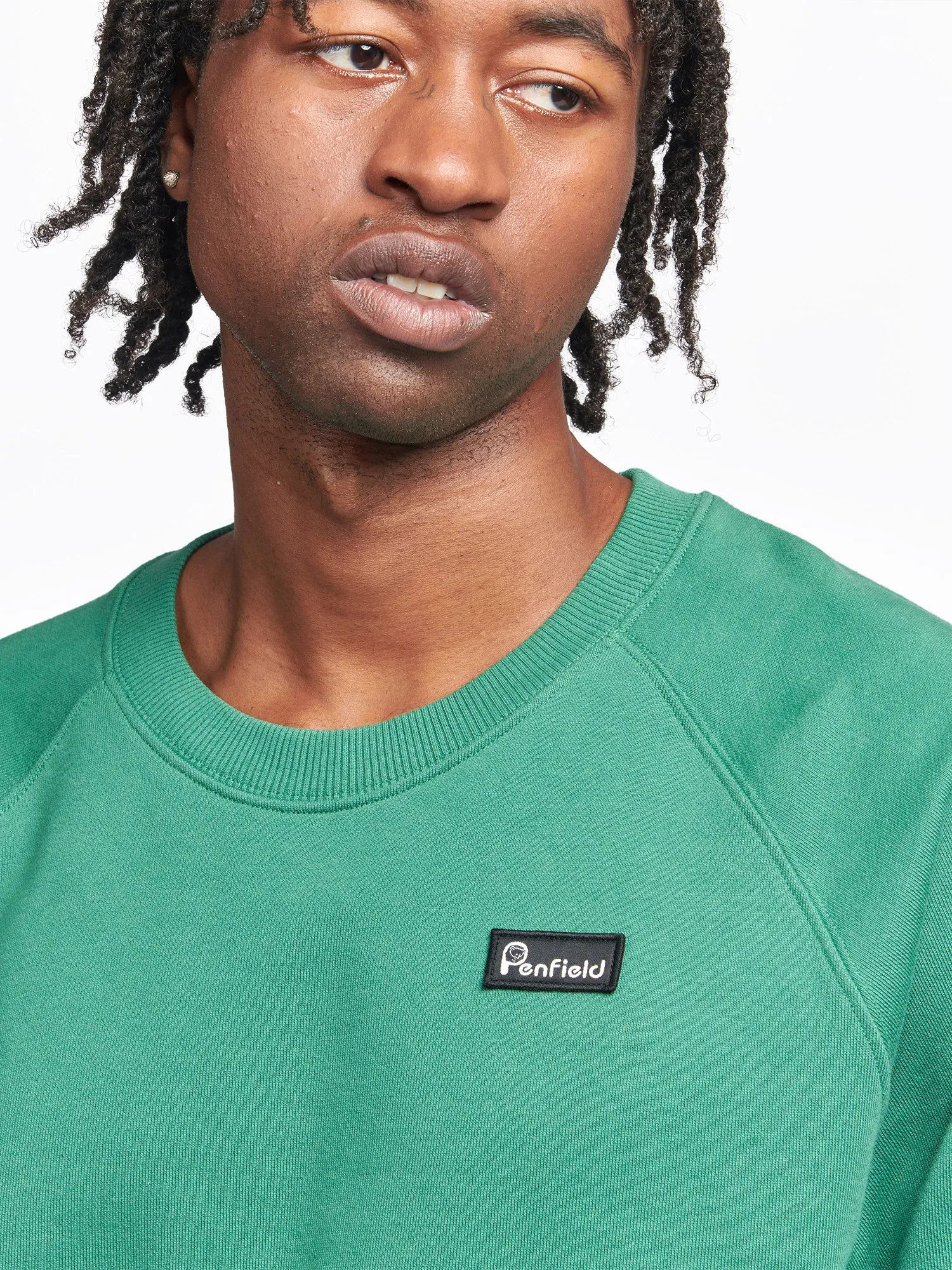 Badge Sweater in Fir sold by Penfield product image thumbnail 4