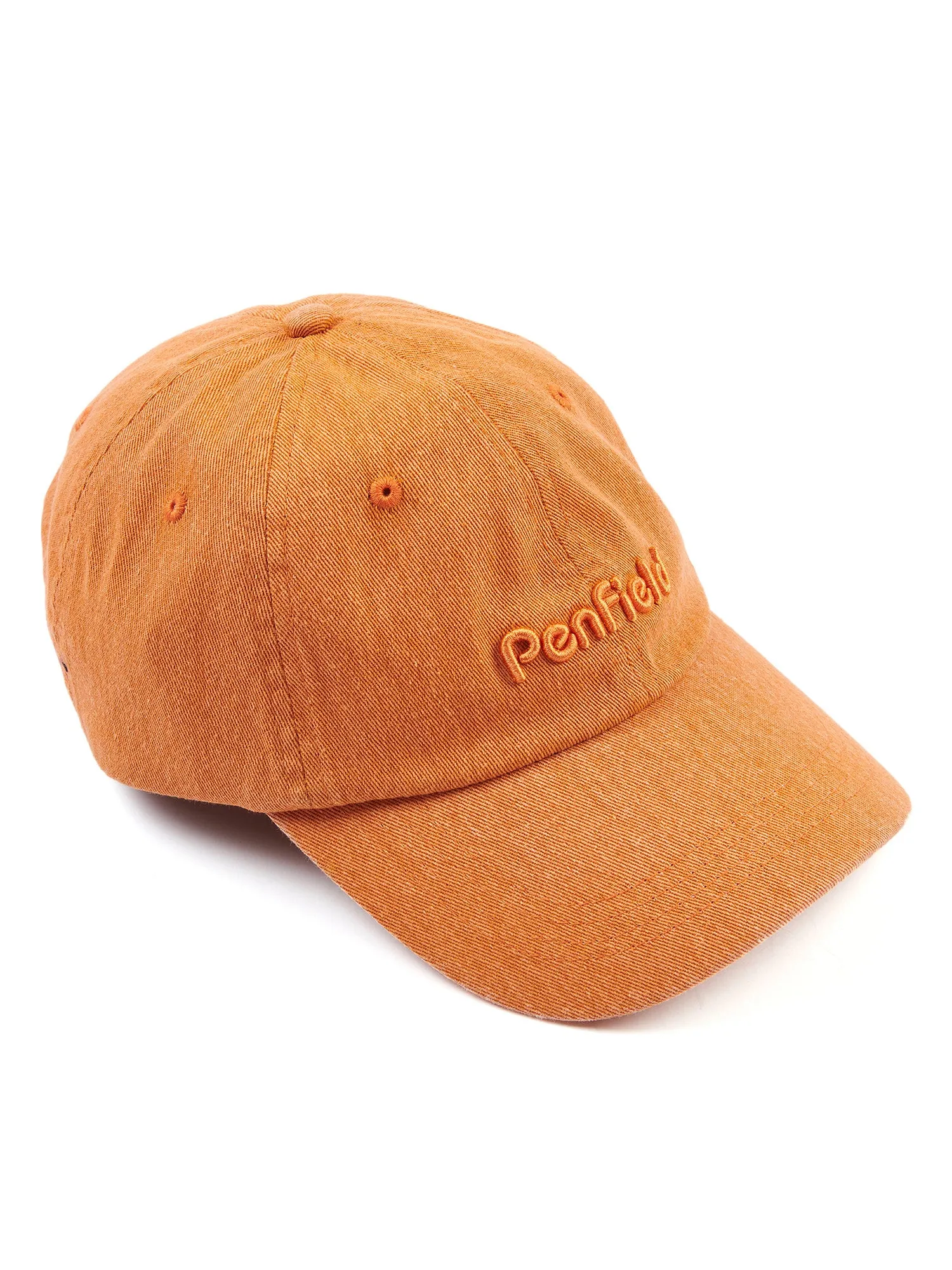 Washed Baseball Cap in Apricot sold by Penfield