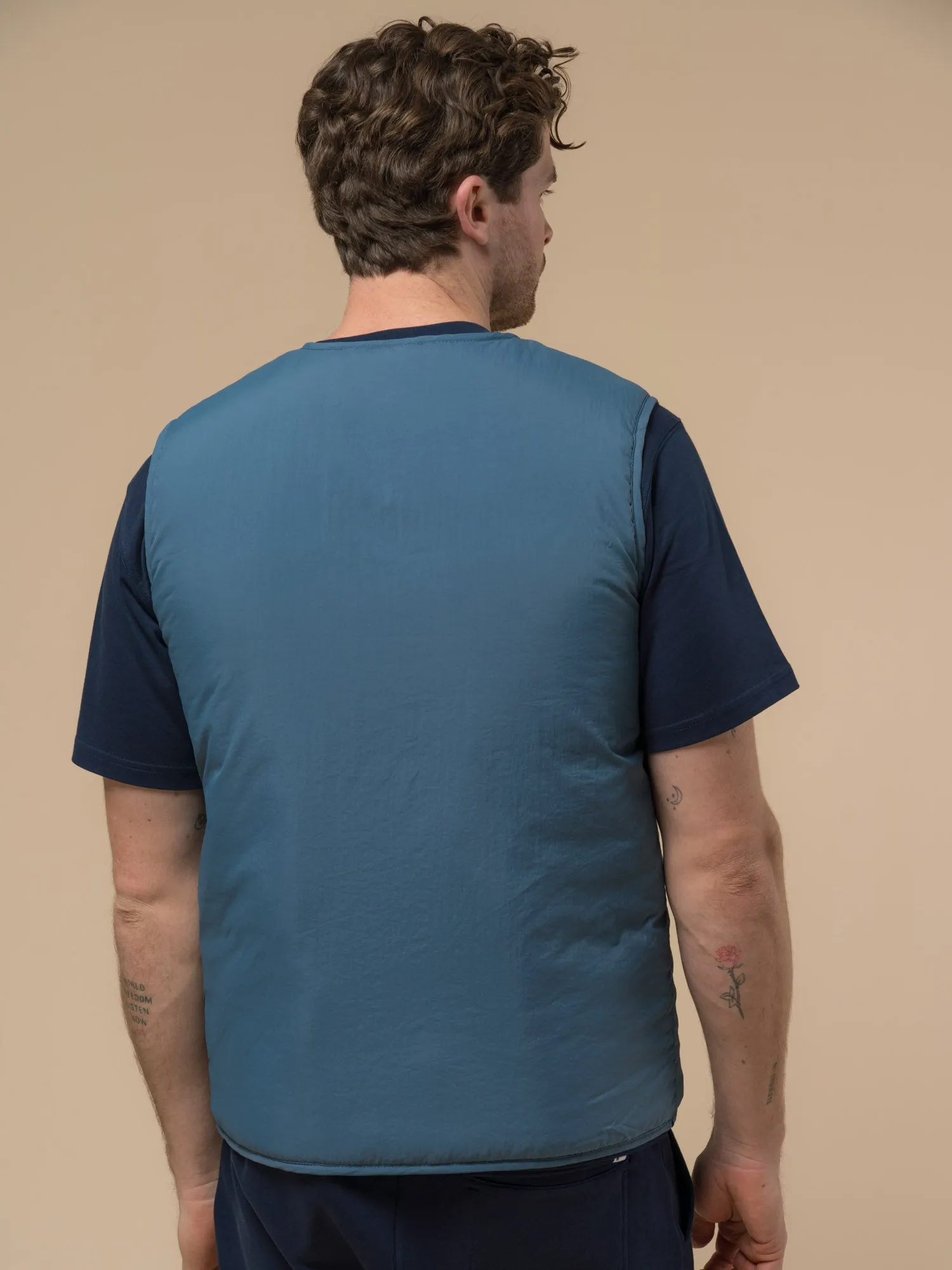 Cahoon Rochester Light Vest in Blue Fusion sold by Penfield product image thumbnail 5