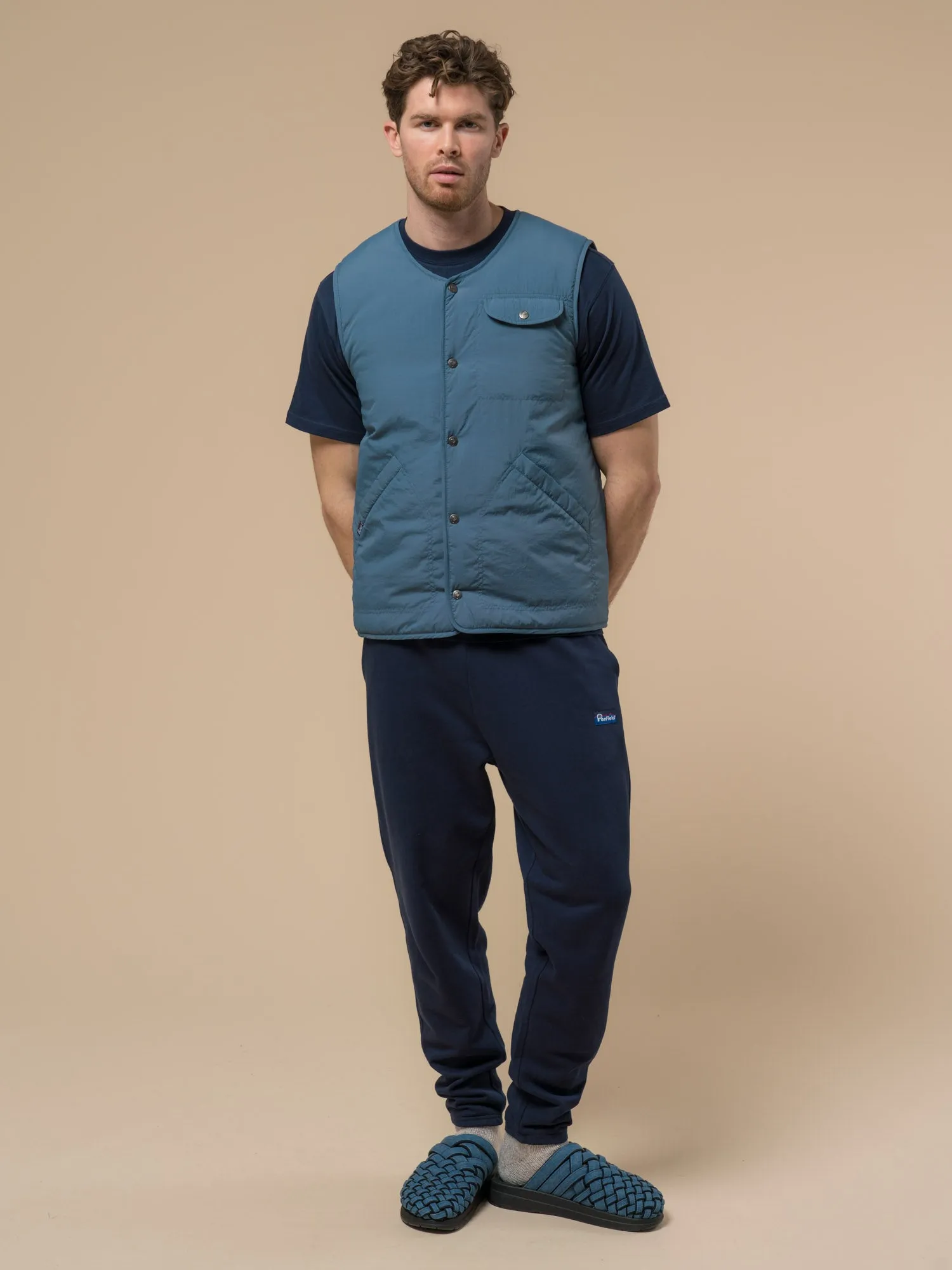 Cahoon Rochester Light Vest in Blue Fusion sold by Penfield product image thumbnail 4