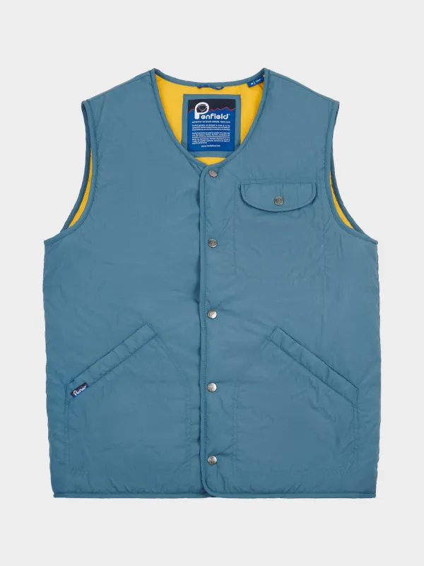 Cahoon Rochester Light Vest in Blue Fusion sold by Penfield