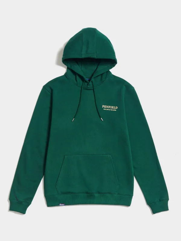 Black Bear Hoodie in June Bug sold by Penfield