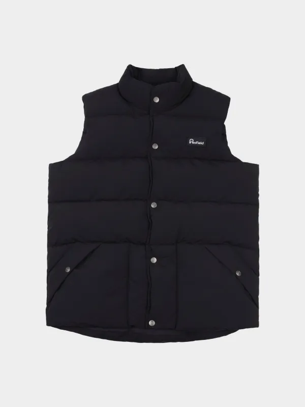 Puffer Outback Vest in Black sold by Penfield