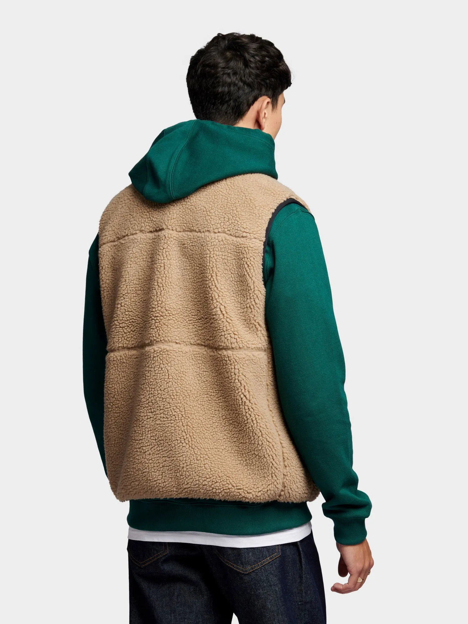 Mattawa Fleece Vest in Chinchilla sold by Penfield product image thumbnail 5