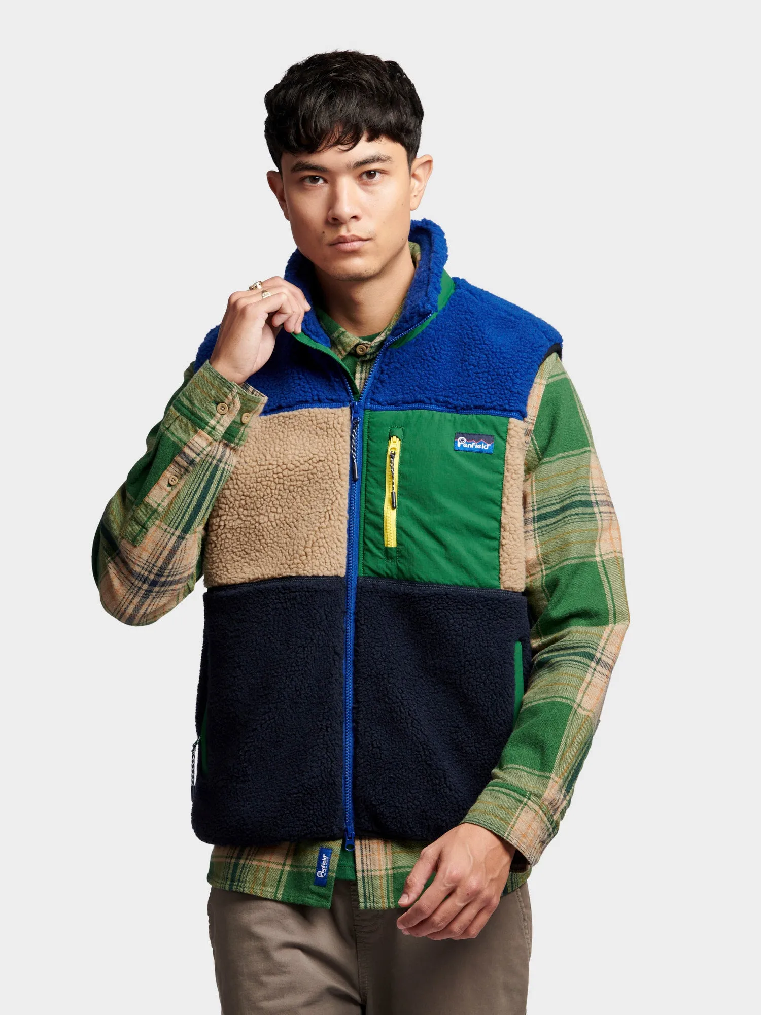Mattawa Fleece Vest in Sodalite Blue sold by Penfield product image thumbnail 3