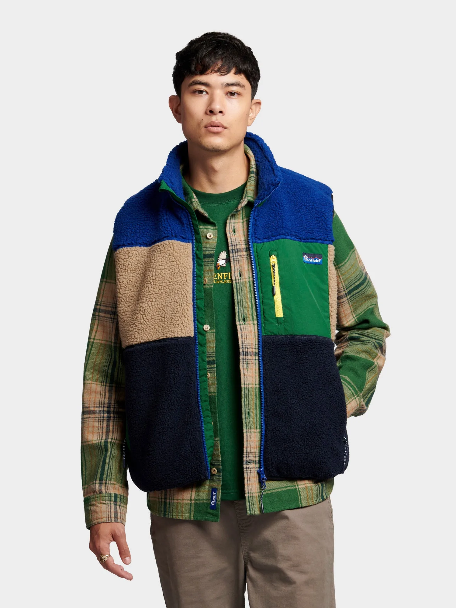Mattawa Fleece Vest in Sodalite Blue sold by Penfield product image thumbnail 2