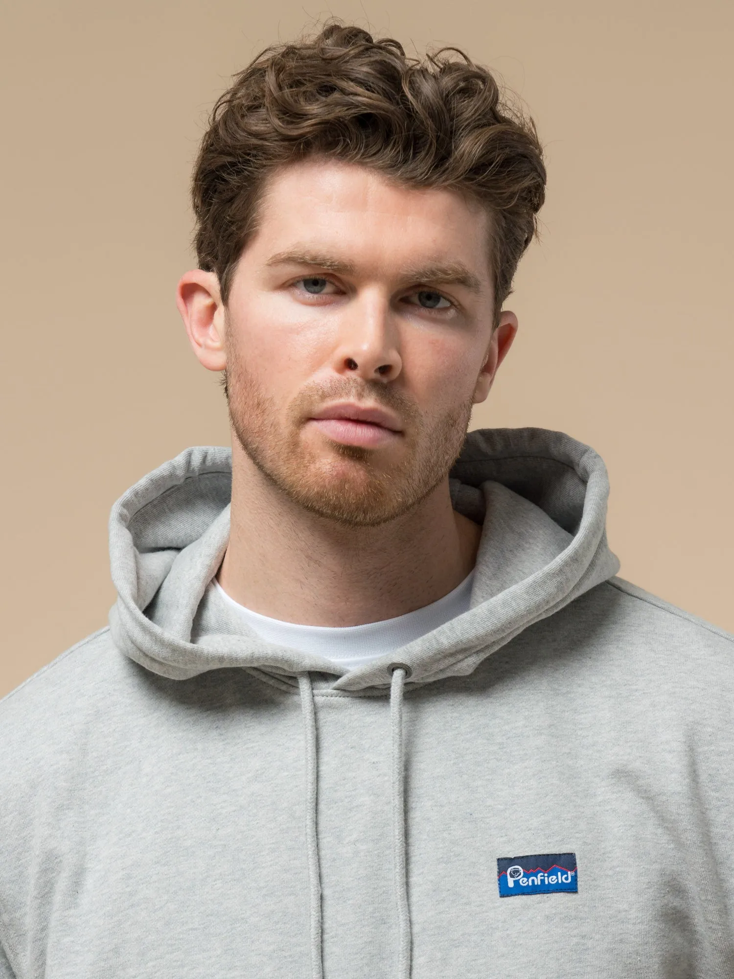 Original Logo Hoodie in Athletic Grey Heather sold by Penfield product image thumbnail 3
