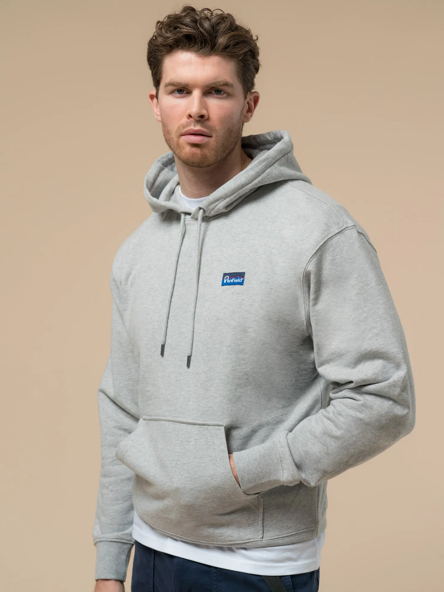 Original Logo Hoodie in Athletic Grey Heather sold by Penfield product image thumbnail 2