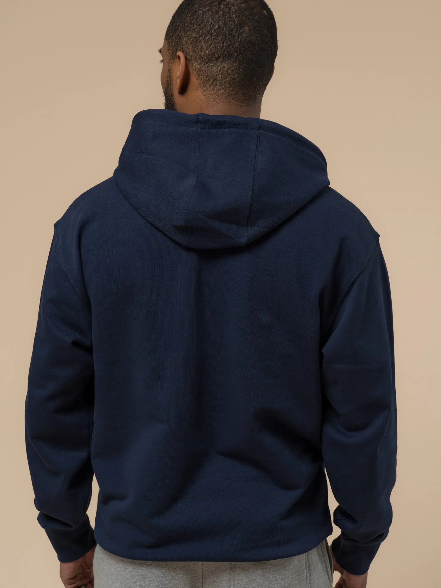 Original Logo Hoodie in Navy Blue sold by Penfield product image thumbnail 5