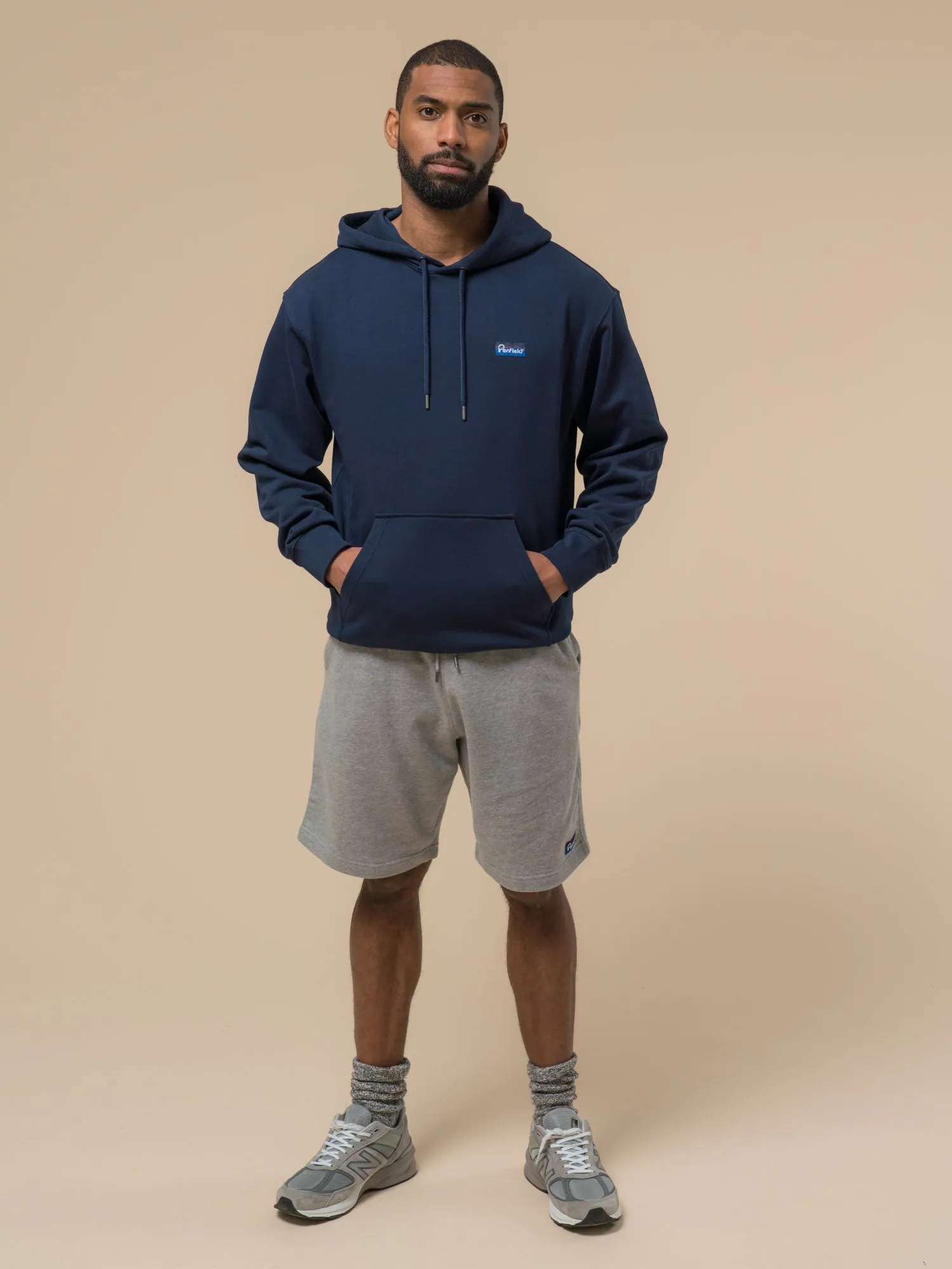 Original Logo Hoodie in Navy Blue sold by Penfield product image thumbnail 4