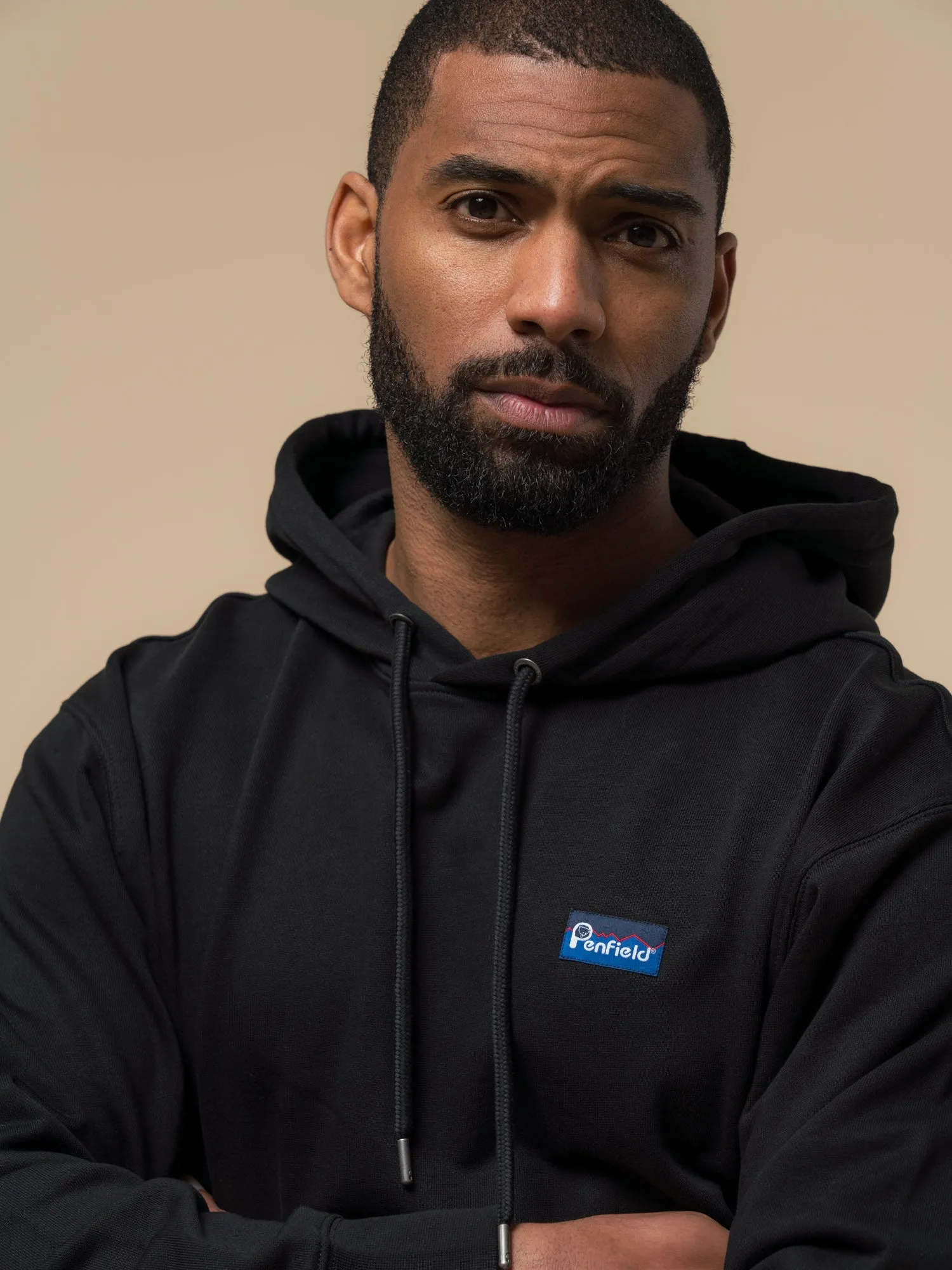 Original Logo Hoodie in Black sold by Penfield product image thumbnail 3