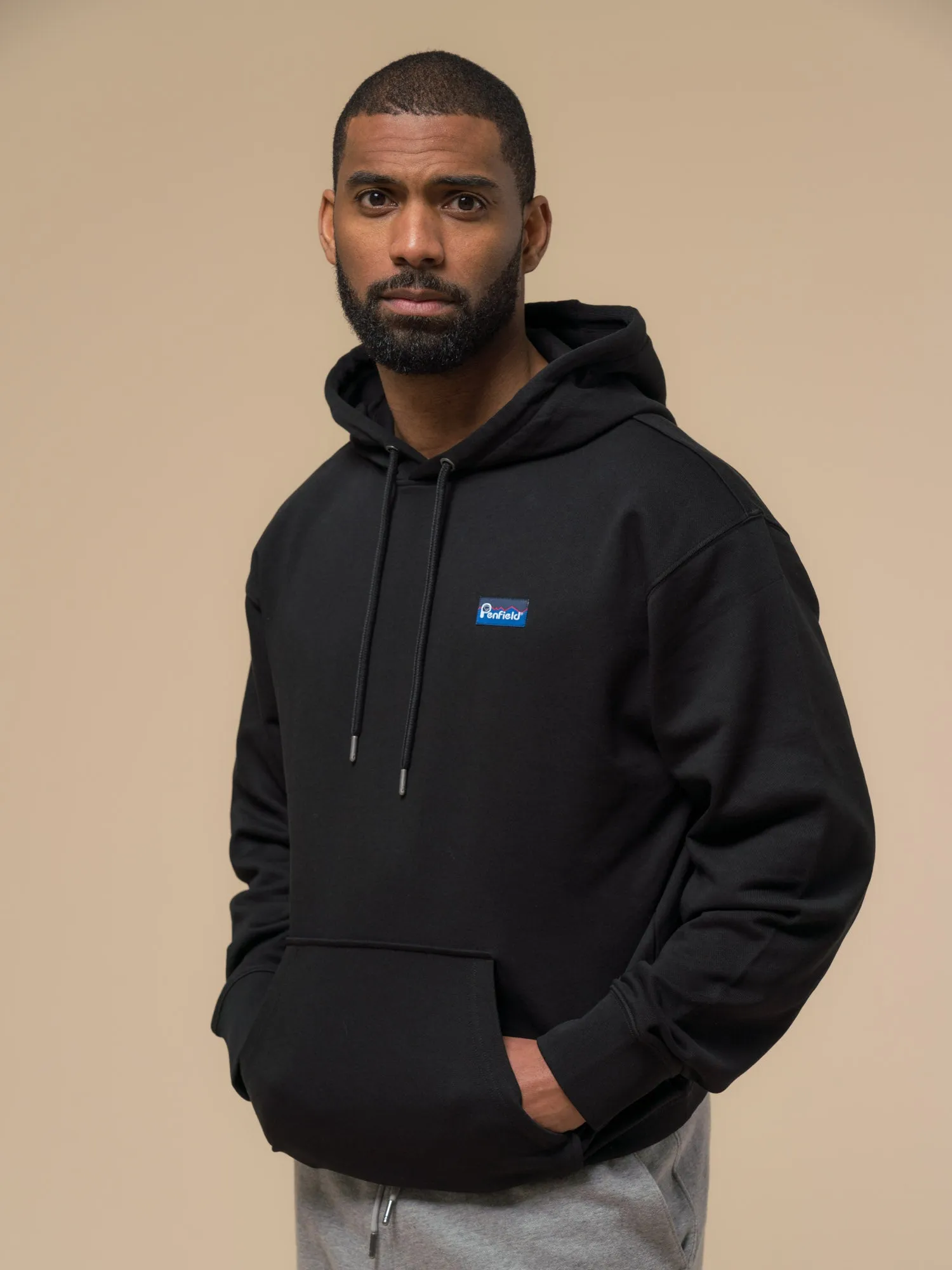 Original Logo Hoodie in Black sold by Penfield product image thumbnail 2