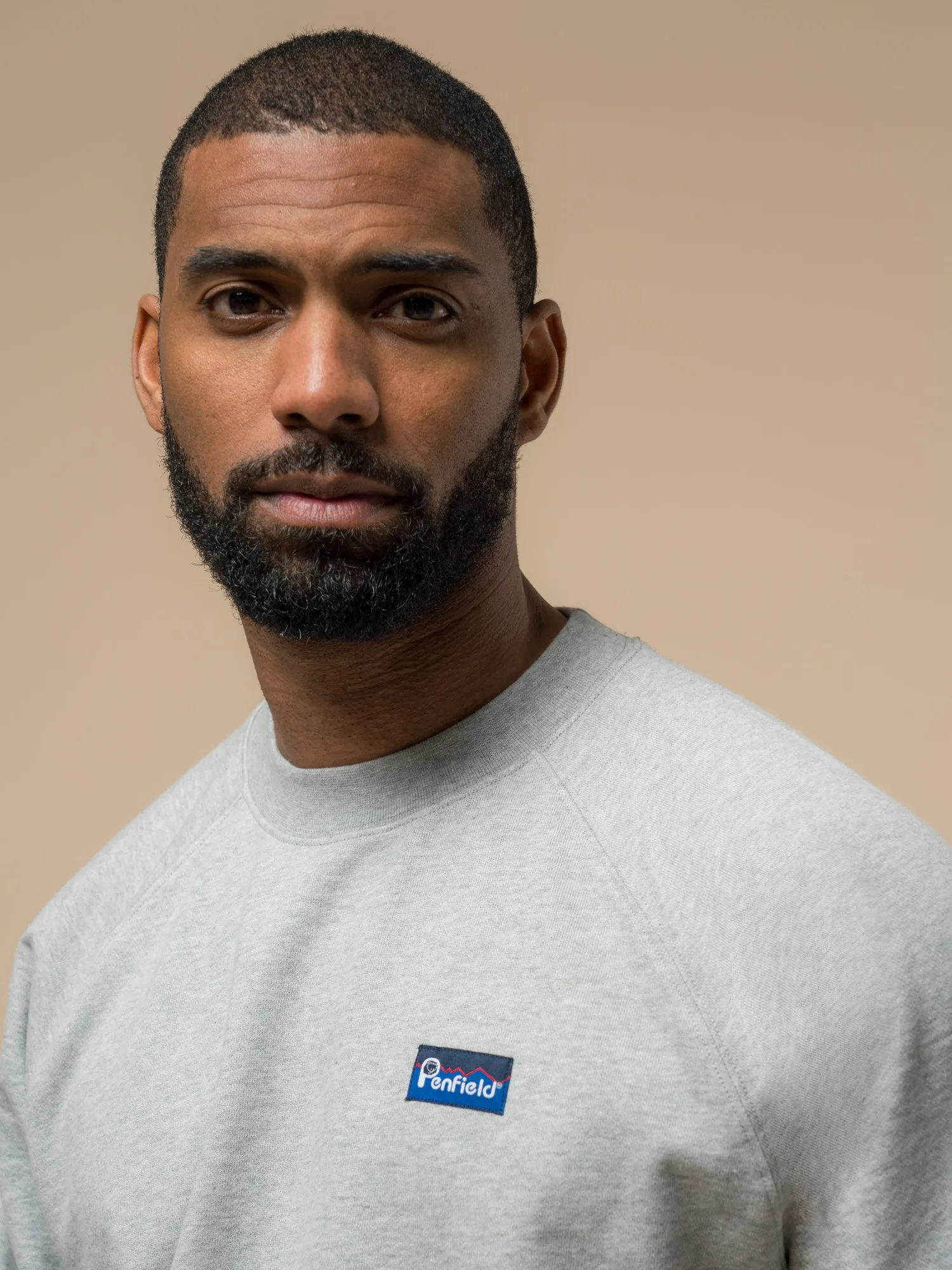 Original Logo Sweatshirt in Athletic Grey Heather sold by Penfield product image thumbnail 3