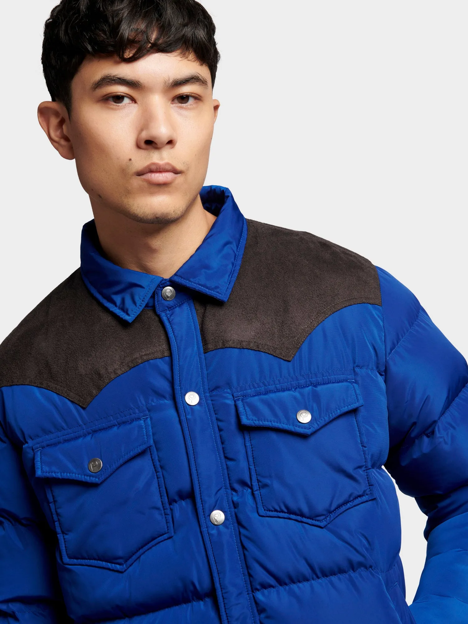 Contrast Yoke Jacket in Sodalite Blue sold by Penfield product image thumbnail 4