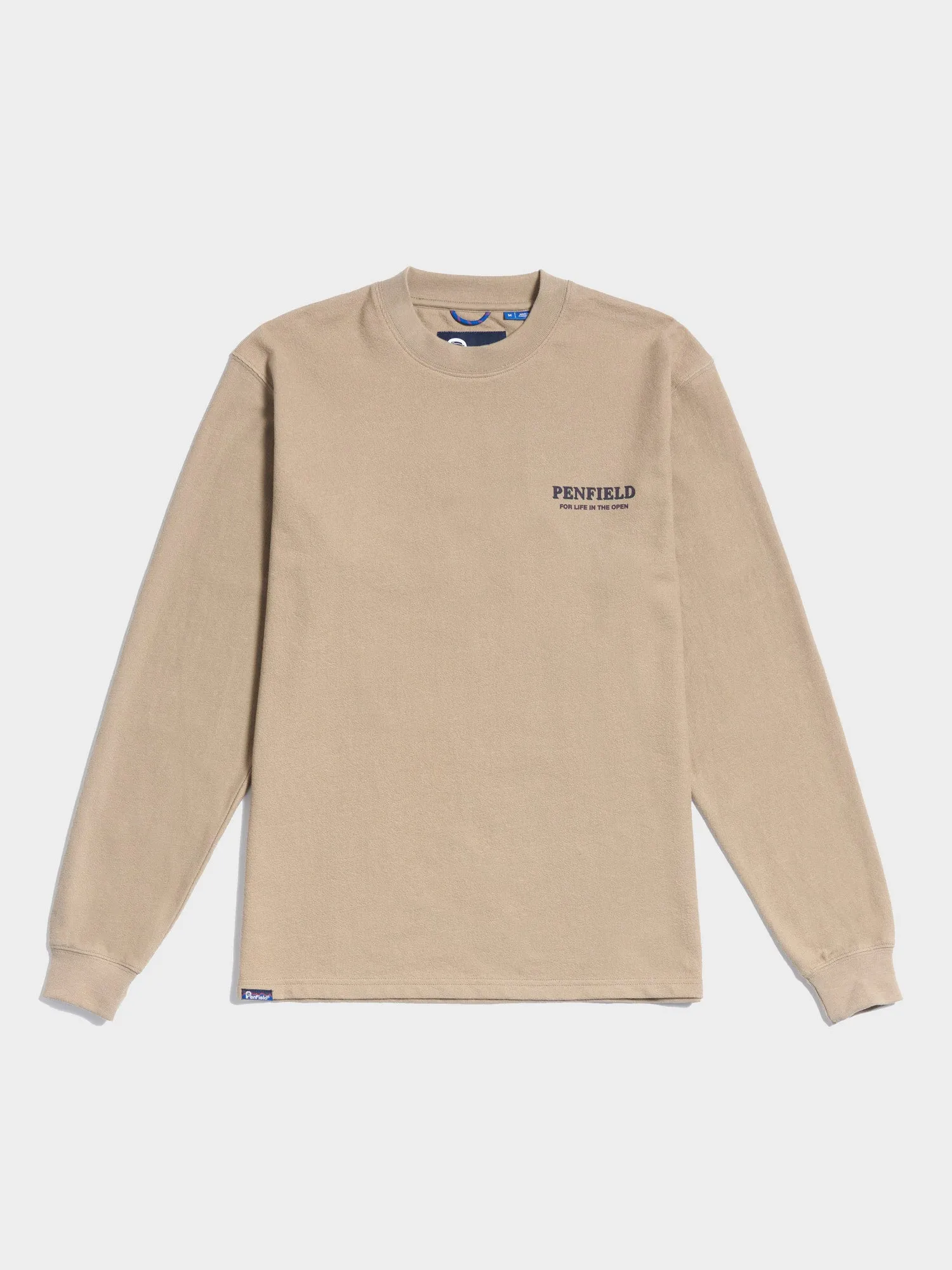 Black Bear Long Sleeve T-Shirt in Chinchilla sold by Penfield