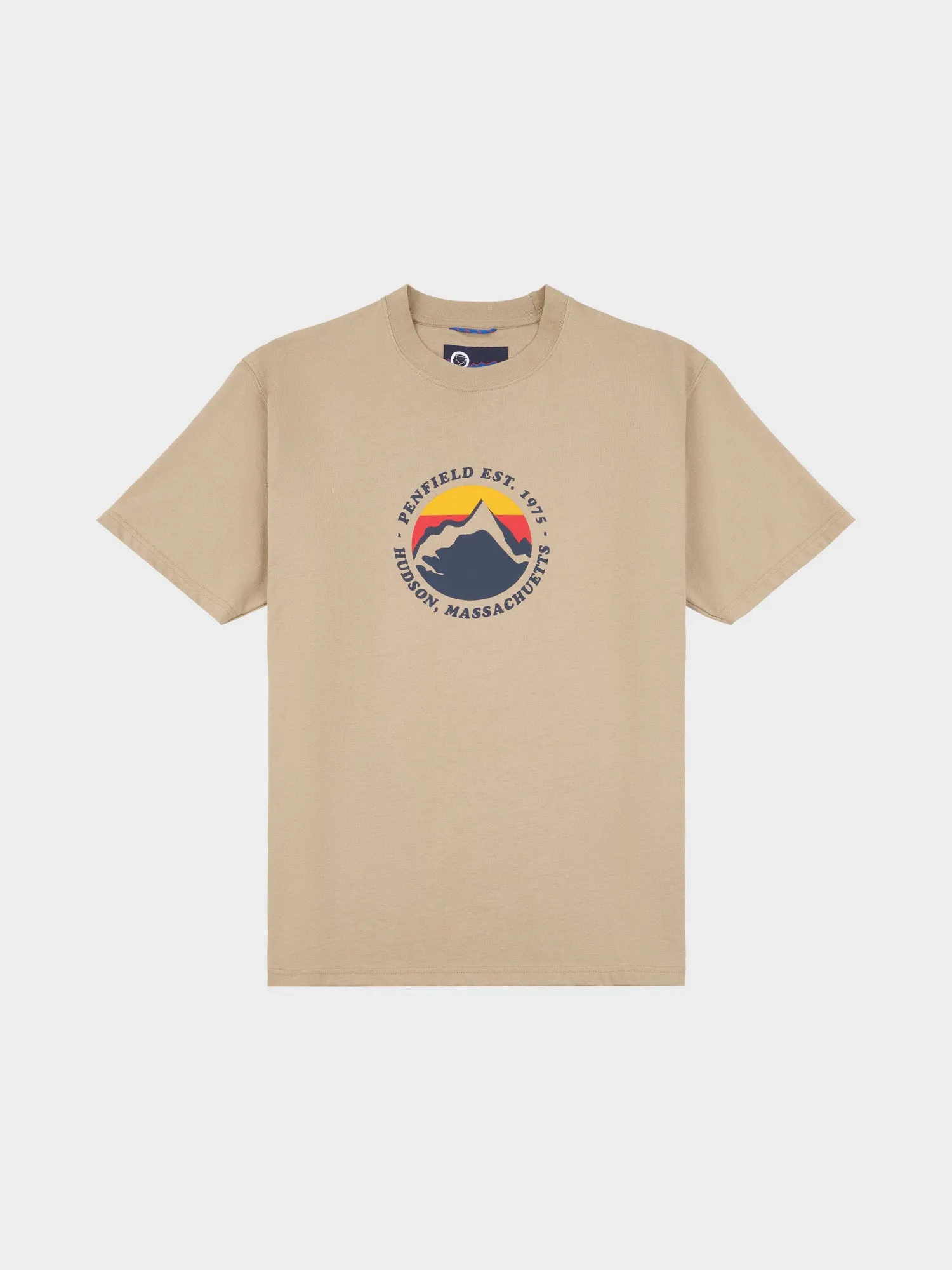 Circle Mountain T-Shirt in Chinchilla sold by Penfield