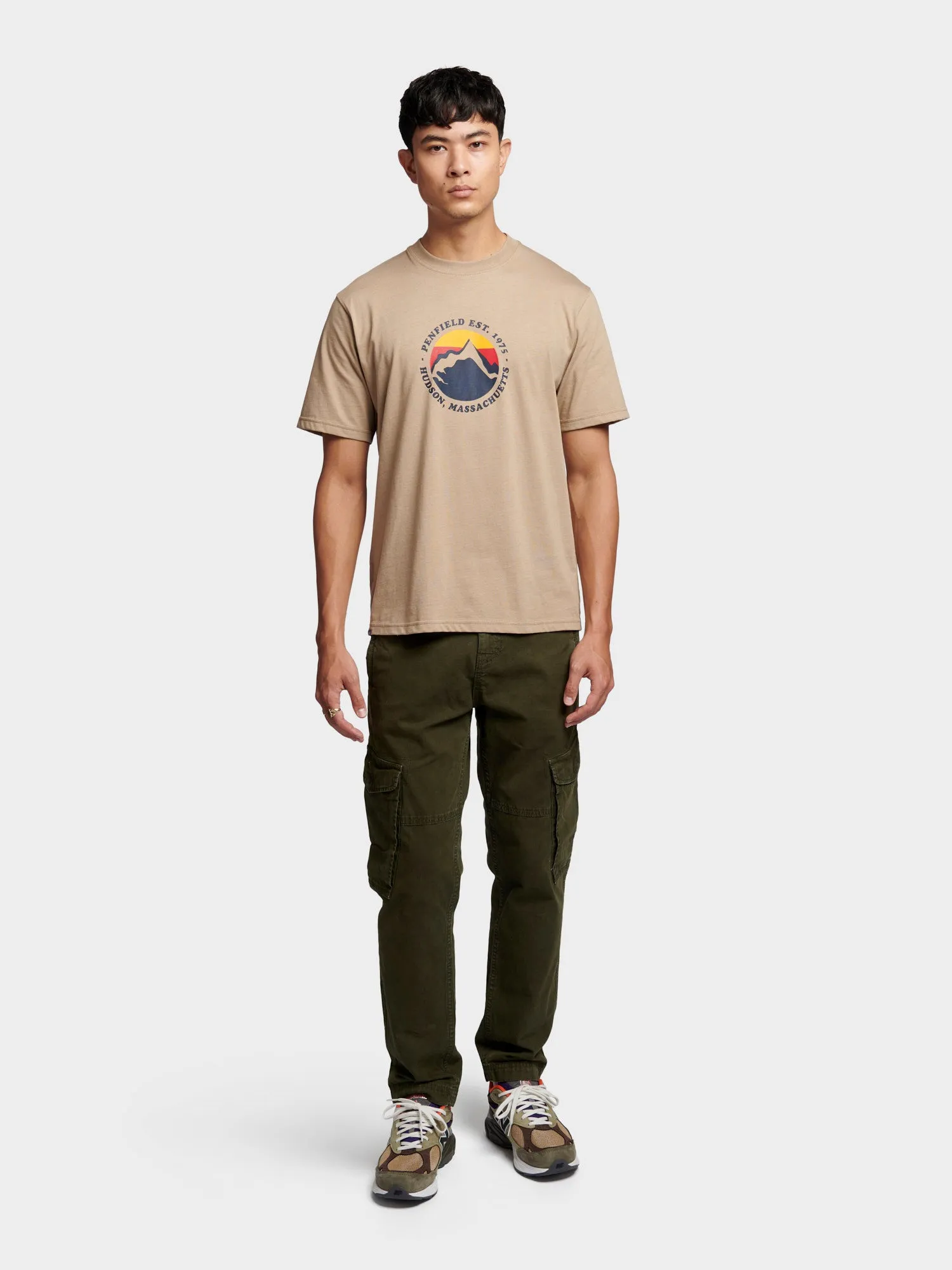 Circle Mountain T-Shirt in Chinchilla sold by Penfield product image thumbnail 3