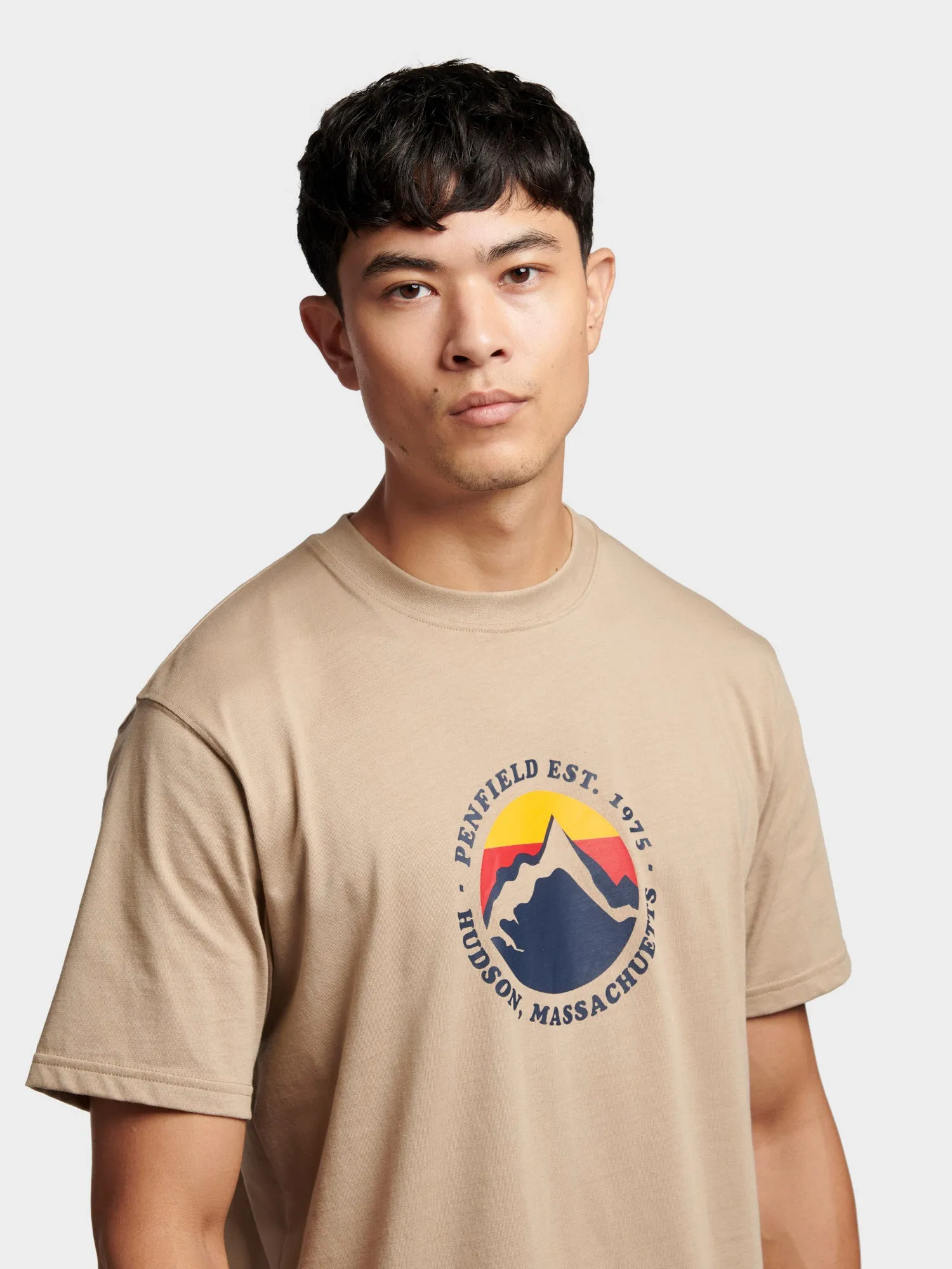 Circle Mountain T-Shirt in Chinchilla sold by Penfield product image thumbnail 4