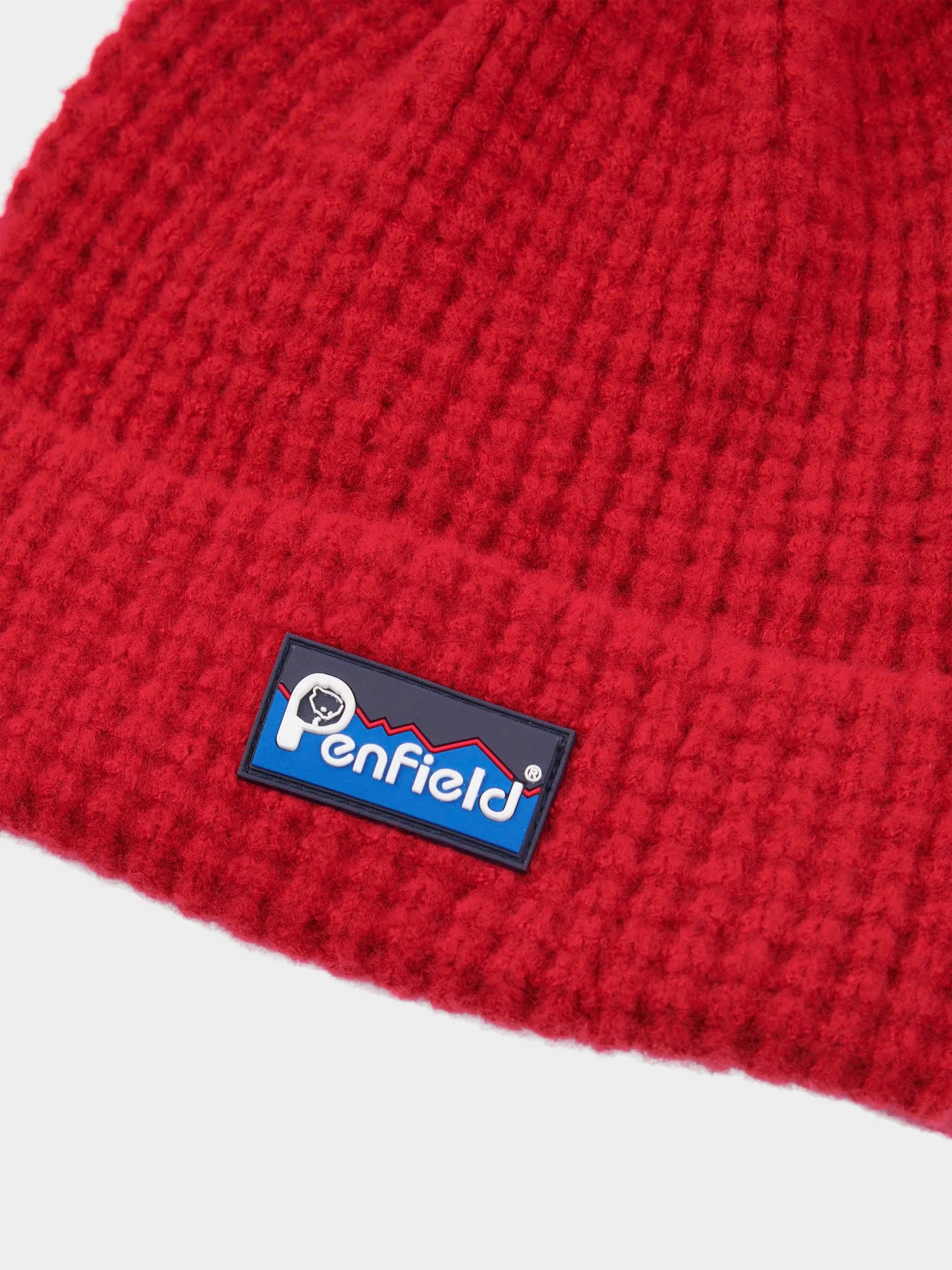 Waffle Beanie in Equestrian Red sold by Penfield product image thumbnail 3