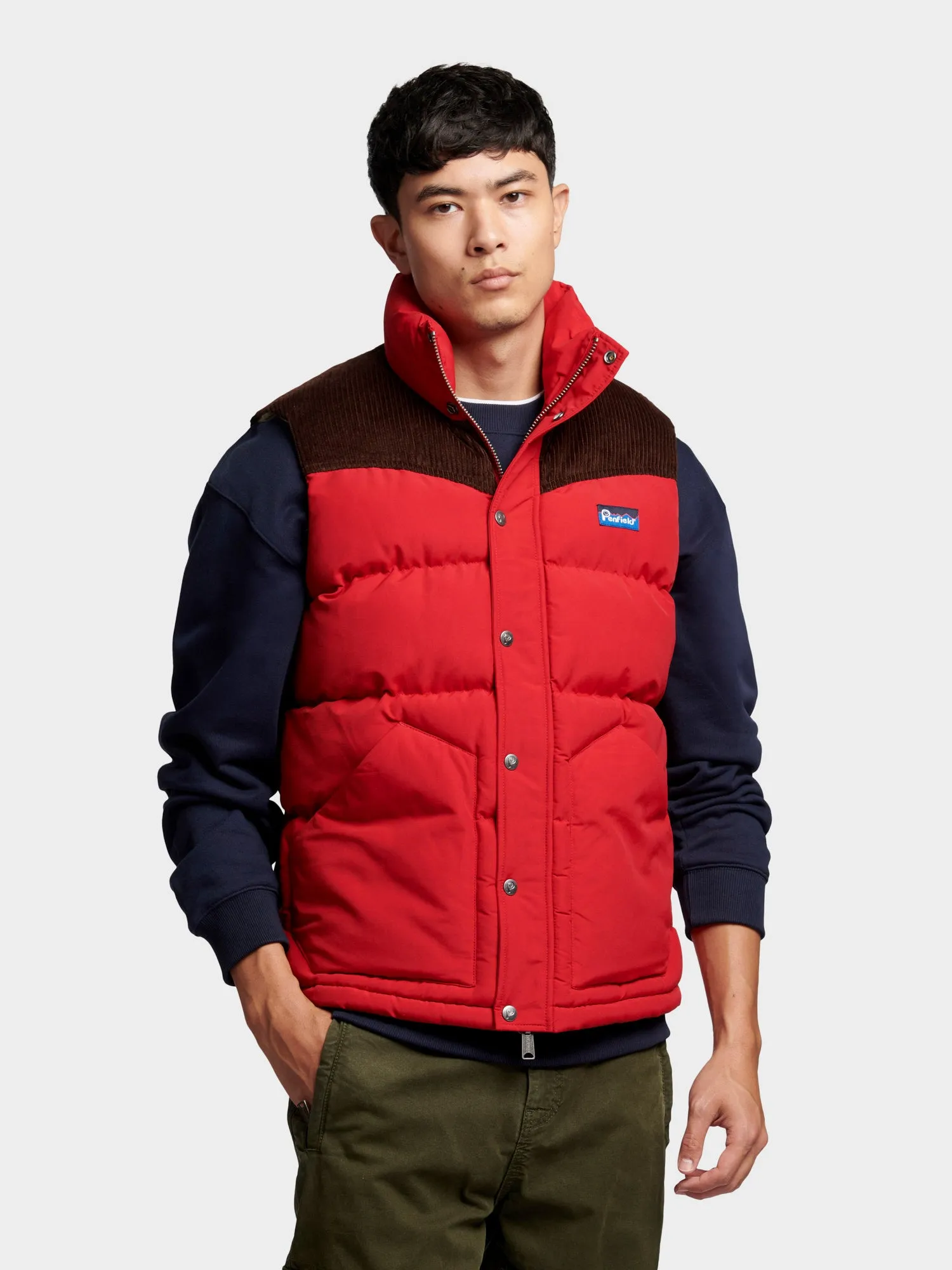 Easton Vest in Equestrian Red sold by Penfield product image thumbnail 2