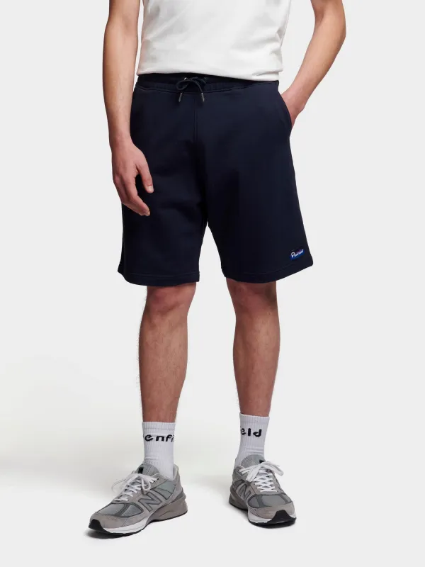Original Logo Sweat Short in Sky Captain sold by Penfield