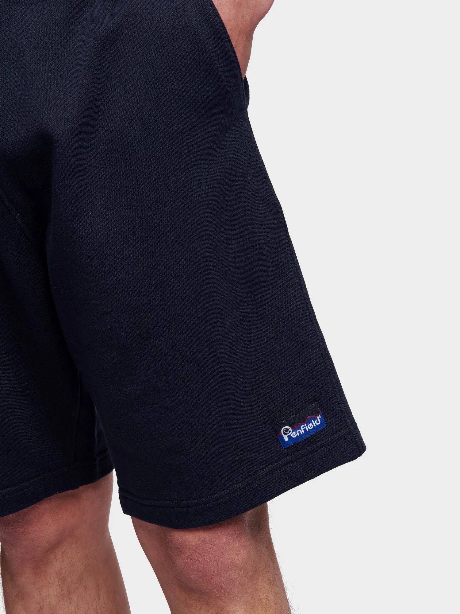 Original Logo Sweat Short in Sky Captain sold by Penfield product image thumbnail 4