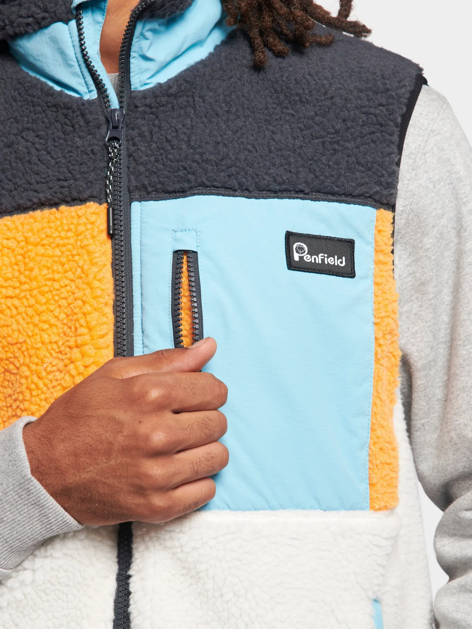 Mattawa Fleece Vest in Ebony sold by Penfield product image thumbnail 4