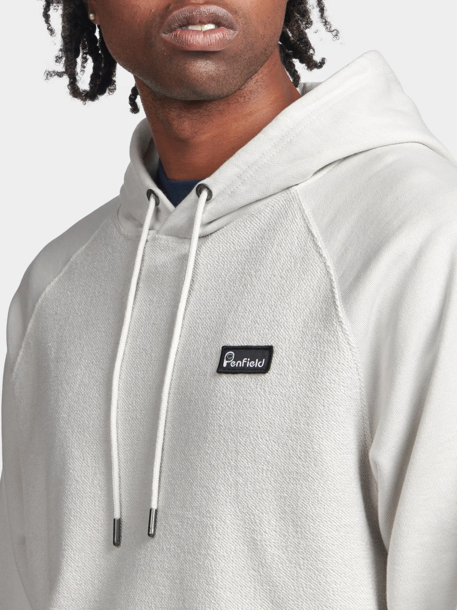 Reverse Loopback Hoodie in Nimbus Cloud sold by Penfield product image thumbnail 4