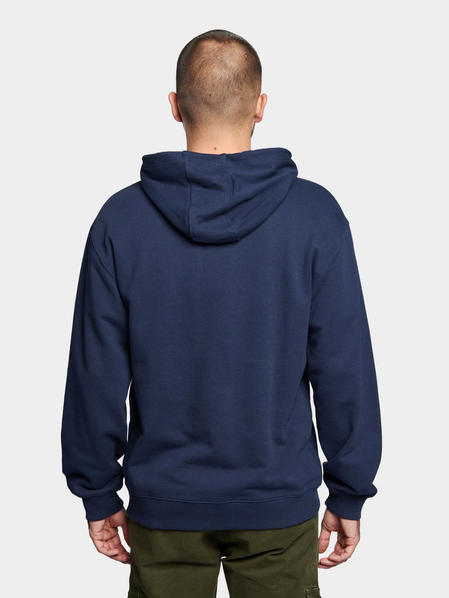 Badge Hoodie in Navy Blue sold by Penfield product image thumbnail 5