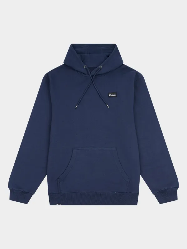 Badge Hoodie in Navy Blue sold by Penfield