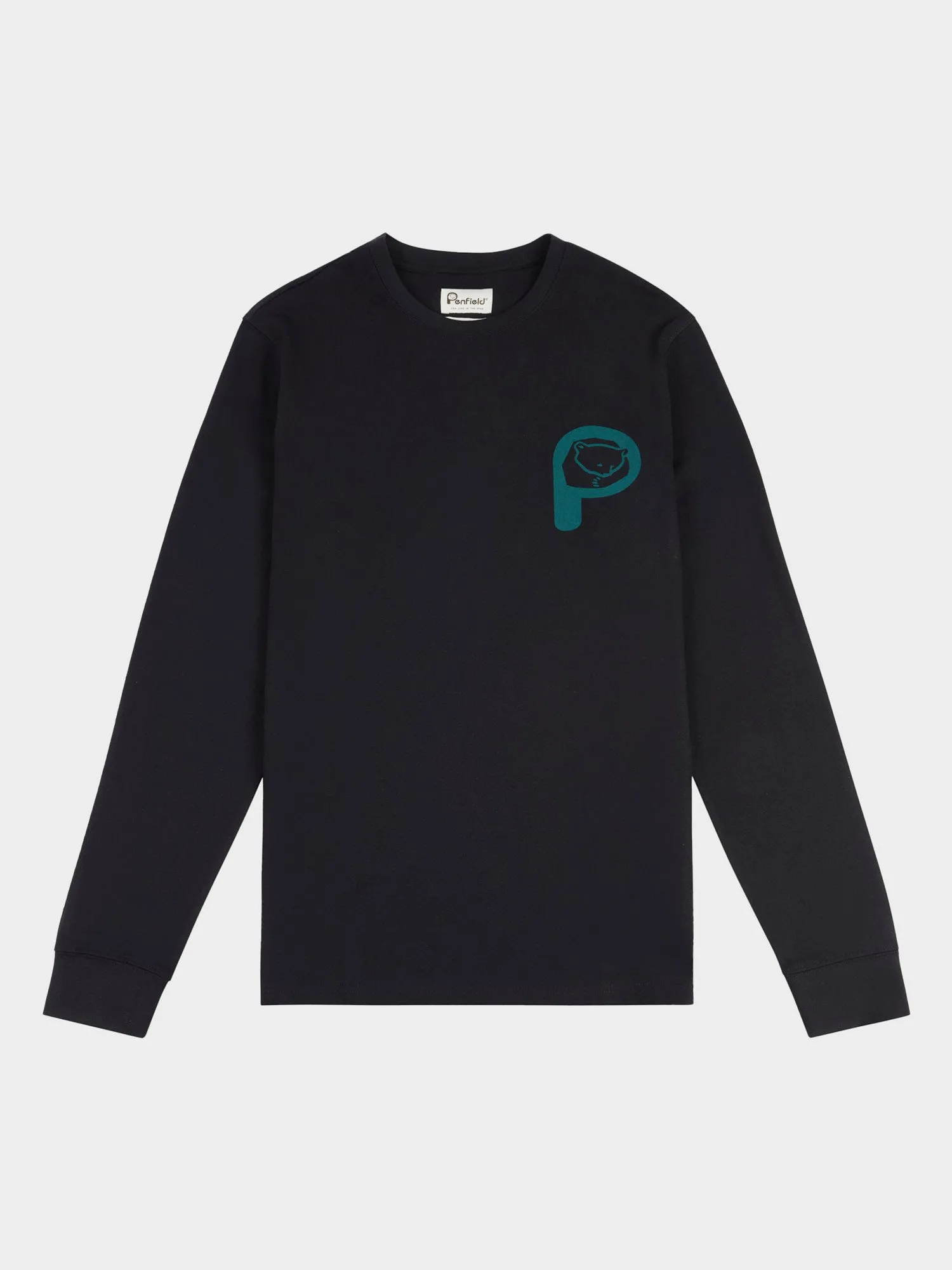 Trail Long Sleeve T-Shirt in Black sold by Penfield