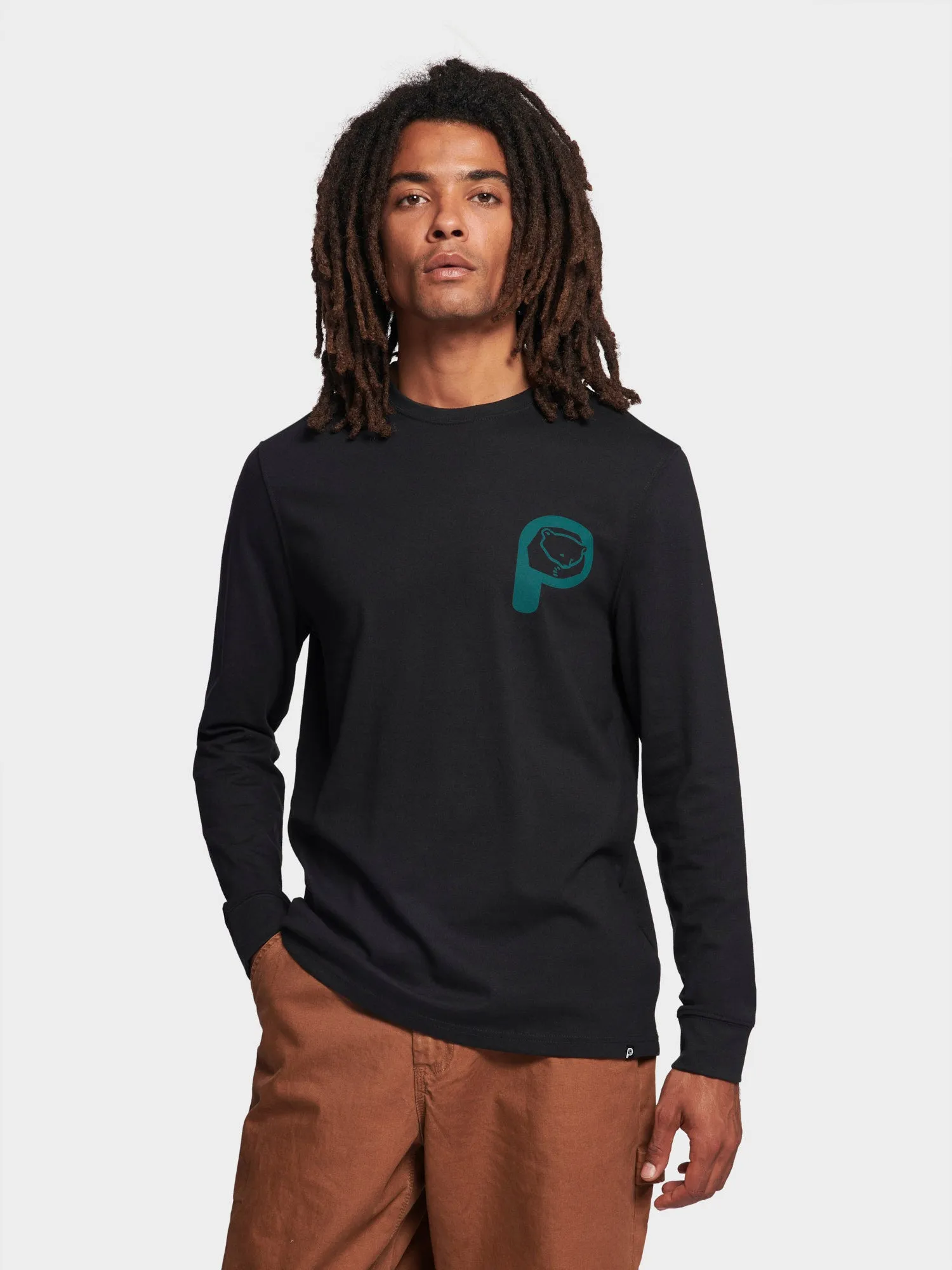 Trail Long Sleeve T-Shirt in Black sold by Penfield product image thumbnail 3